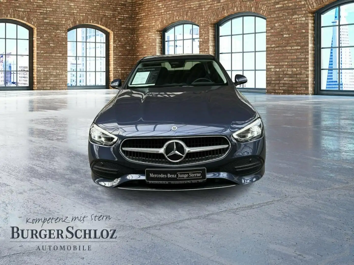 Mercedes-Benz C 200 d AHK/LED/NAVI plava - 2