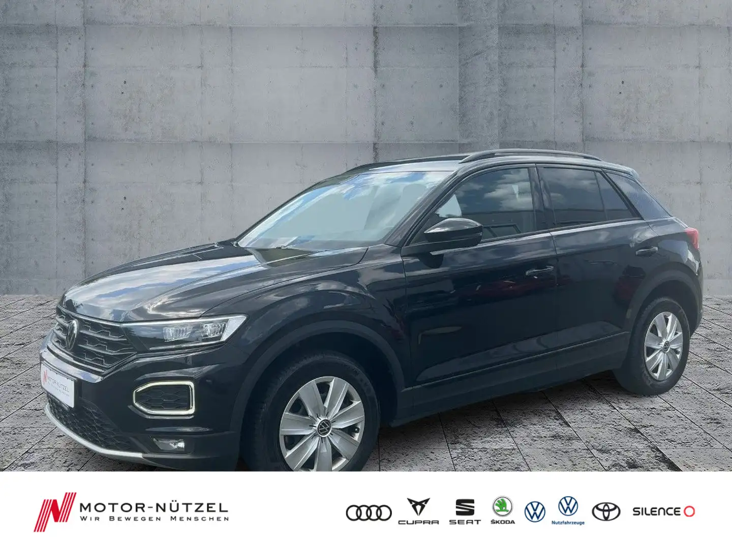 Volkswagen T-Roc 1.5 TSI SPORT 4JG+LED+NAVI+ACC+SHZ+RFK+AHK Noir - 1