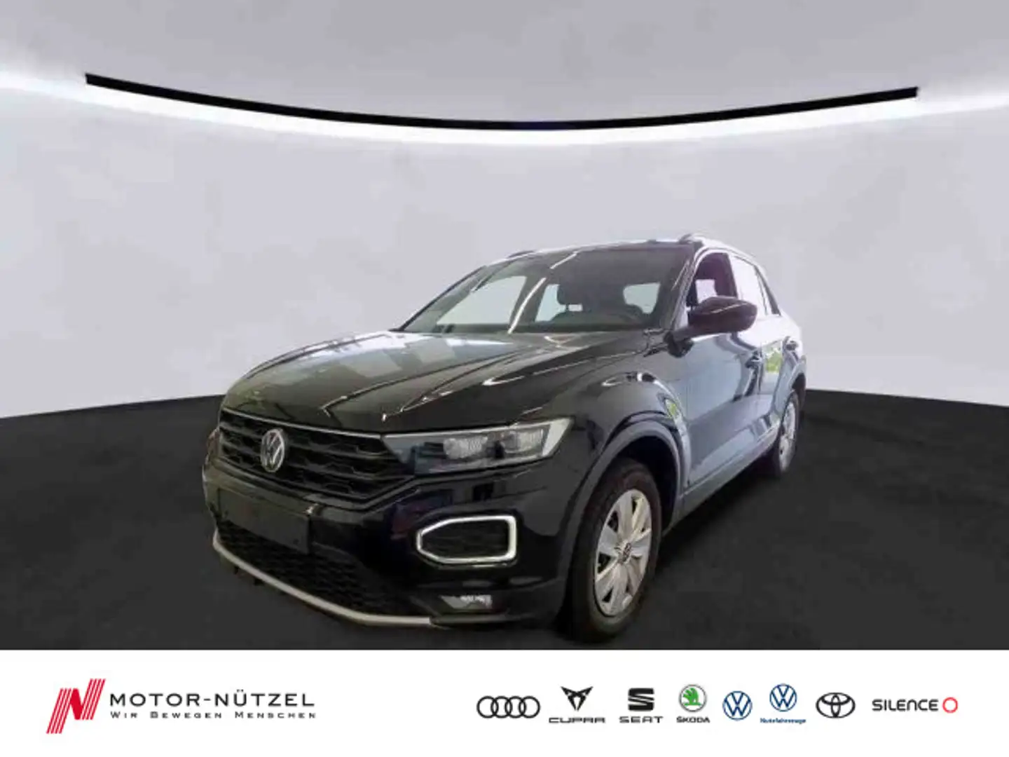 Volkswagen T-Roc 1.5 TSI SPORT 4JG+LED+NAVI+ACC+SHZ+RFK+AHK Schwarz - 1