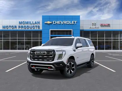 White 2026 GMC Yukon XL AT4 4WD SUV / Crossover Four-Wheel Drive Automatic