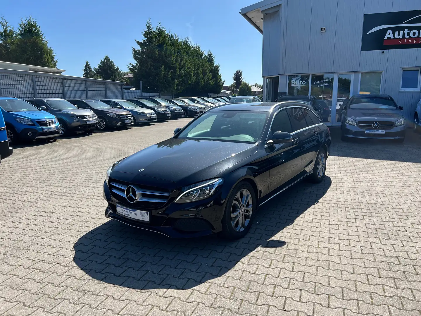 Mercedes-Benz C 200 d T Automatik "Avantgarde" 9G-Tronic Plus *SHZ Noir - 1