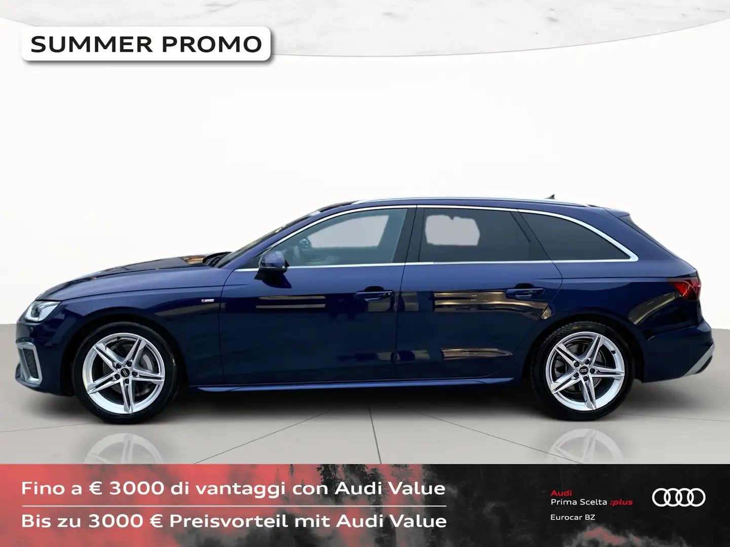 Audi A4 avant 40 2.0 tdi mhev s line edition quattro 204cv Blu/Azzurro - 2