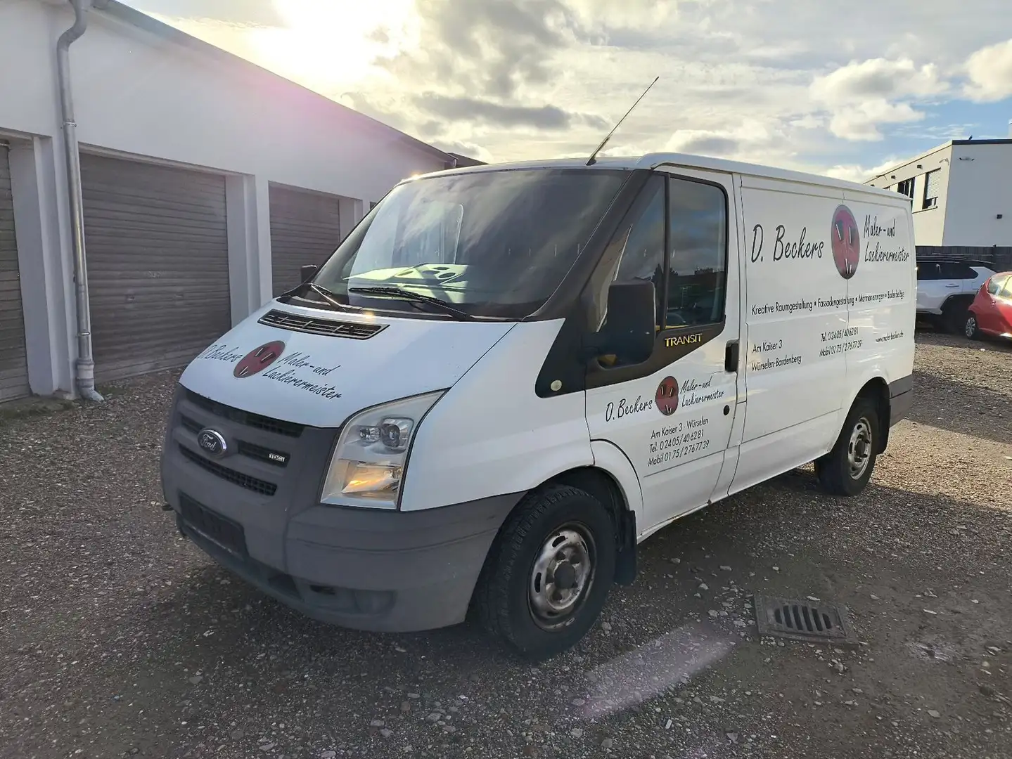 Ford Transit FT 260 K,1 HAND, ALLWETTER REIFEN Blanc - 1