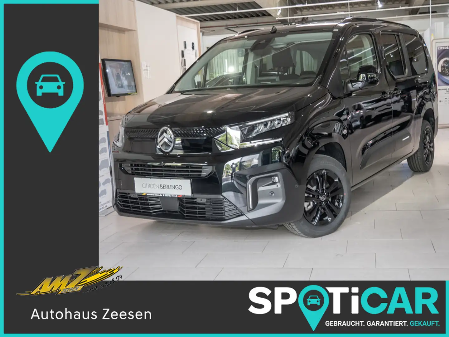 Citroen Berlingo XL BlueHDi 130 Max PDC NAVI 7-SITZER Schwarz - 1
