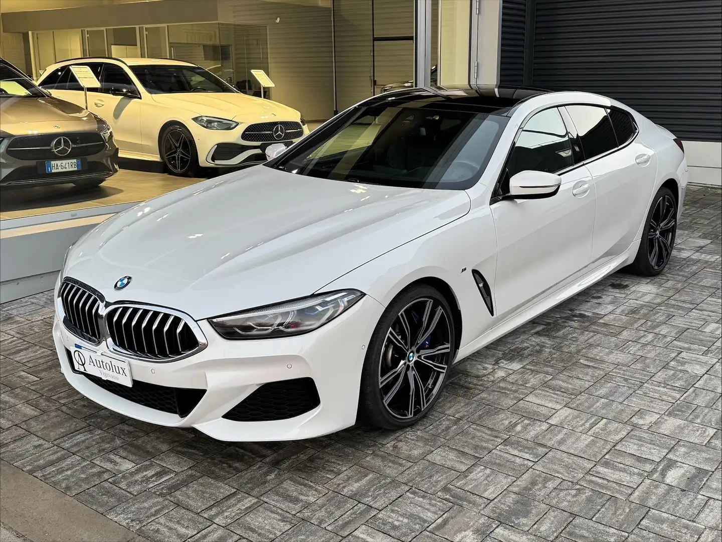 BMW 840 Serie 8 - 840d Gran Coupe xdrive Individual Msport Wit - 1
