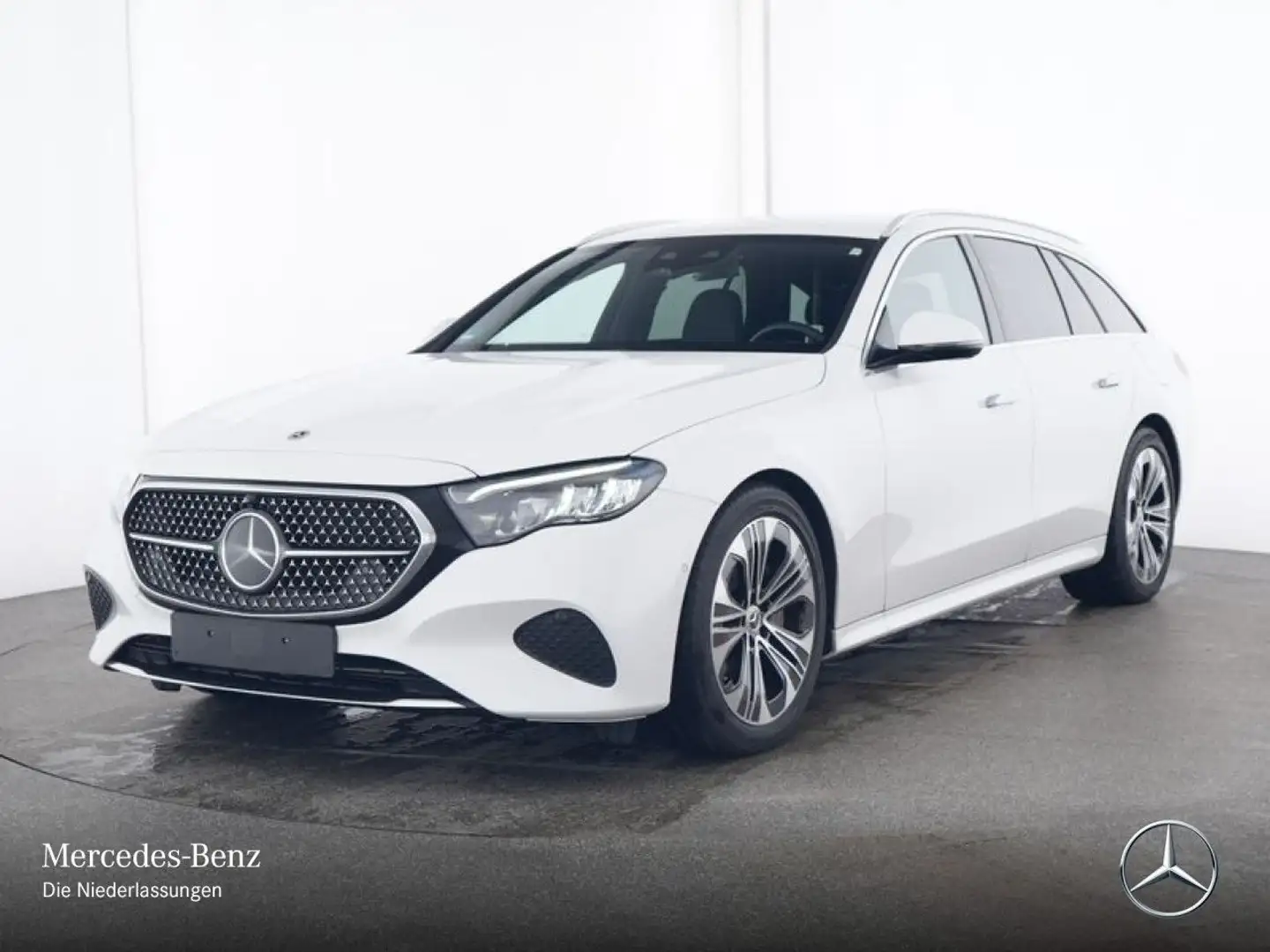 Mercedes-Benz E 300 de T 4M Hybrid Avantgarde Fahrass Burmester Blanc - 2