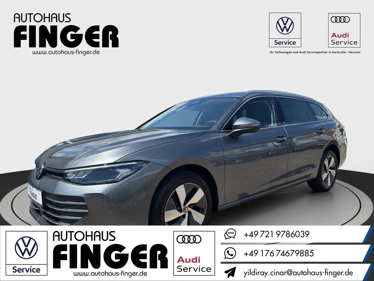 Volkswagen Passat Variant 1.5 eTSI DSG Business*AHK/ACC/360 Grau - 1