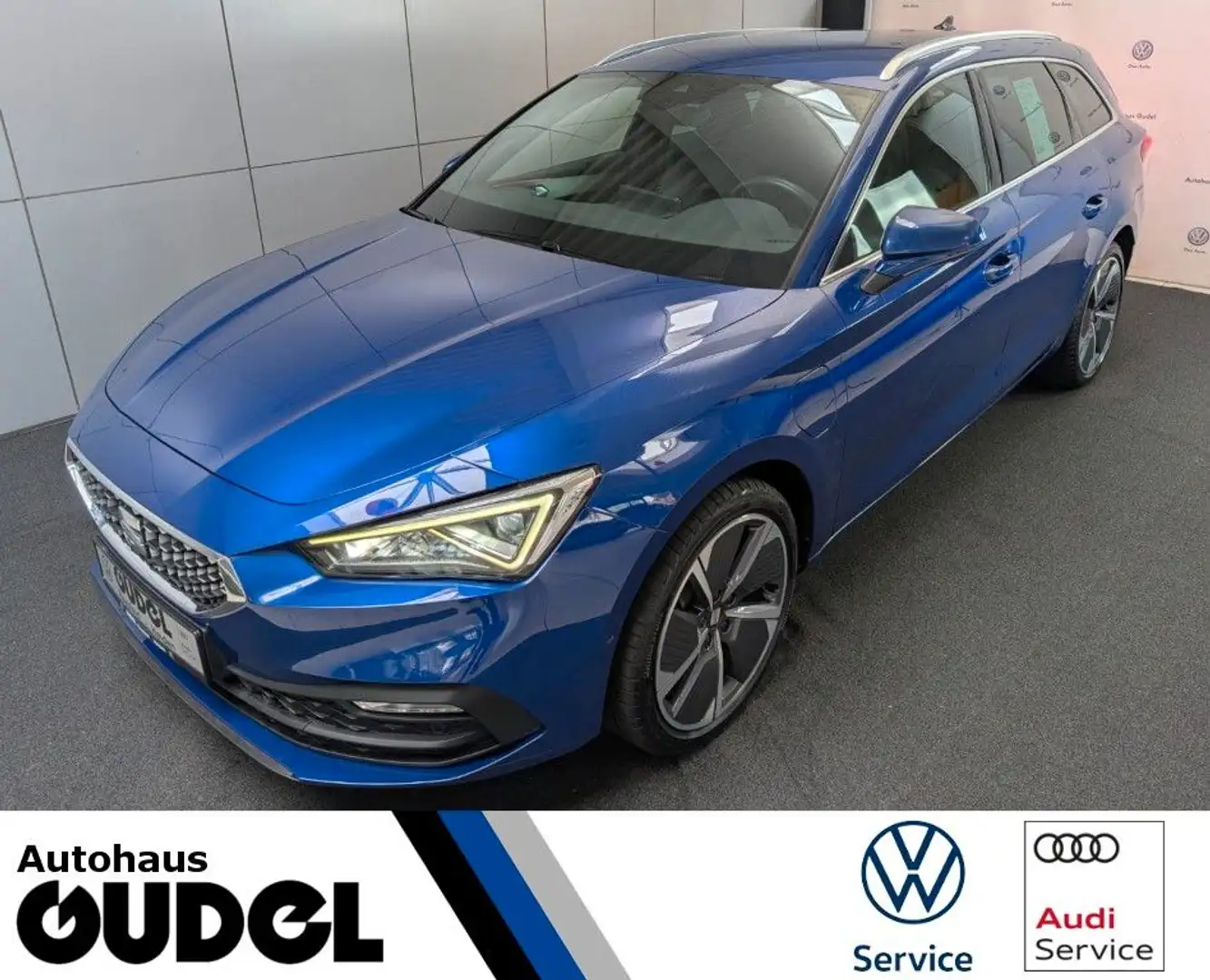 SEAT Leon Sportstourer Xcellence 1.4 e-Hybrid DSG DCC Bleu - 1