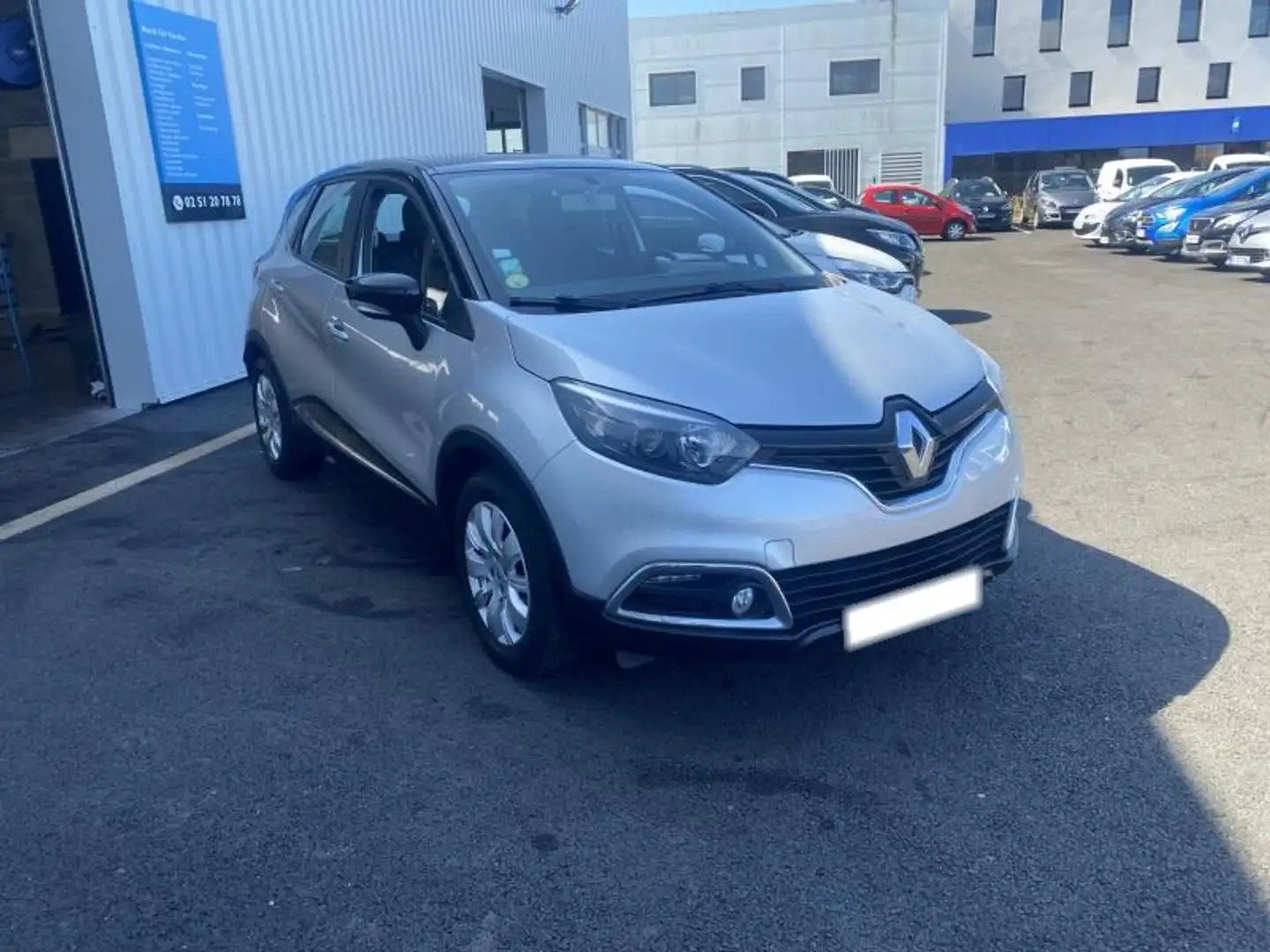 Renault Captur 1.5 dCi 90ch Stop\u0026Start energy Business Eco² Gris - 2