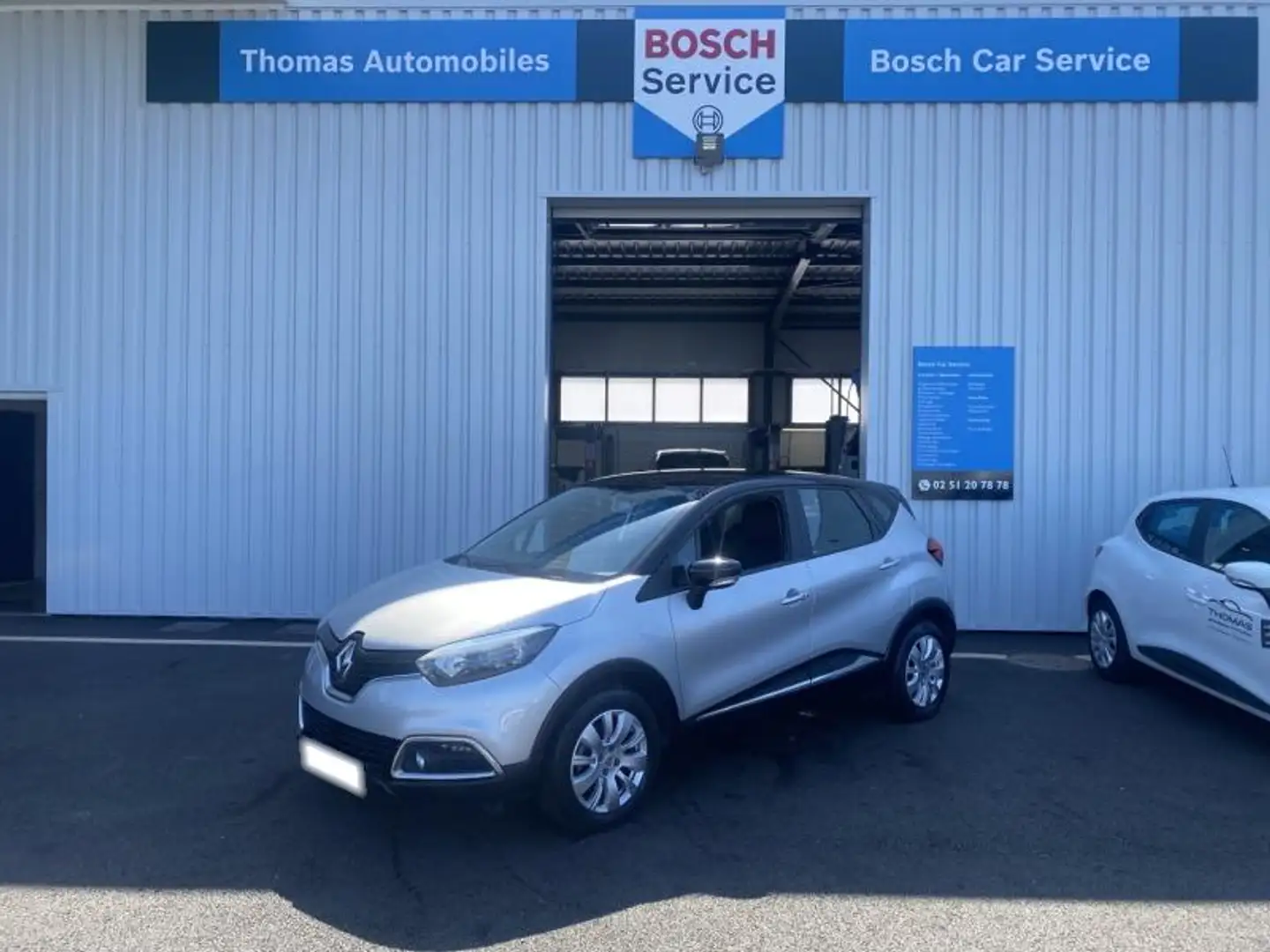 Renault Captur 1.5 dCi 90ch Stop\u0026Start energy Business Eco² Gris - 1