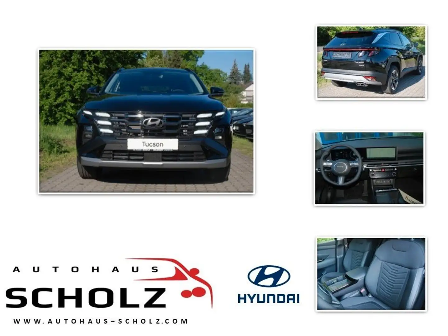 Hyundai TUCSON 1.6 T Hyb DCT Trend 4WD Krell Matrix-LED Noir - 1