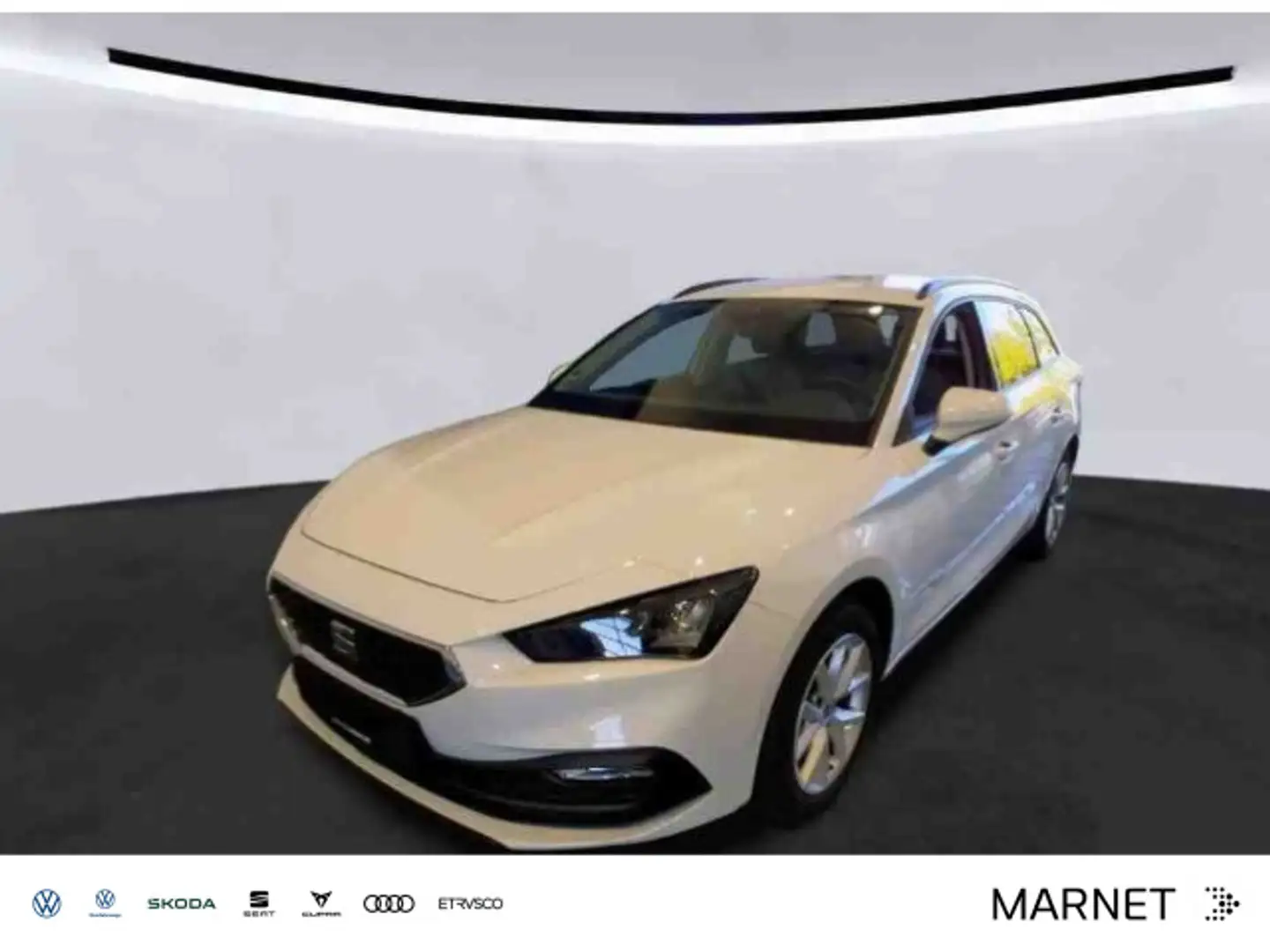 SEAT Leon Sportstourer 2.0 TDI Style Navi*AHK*Keyless Weiß - 1
