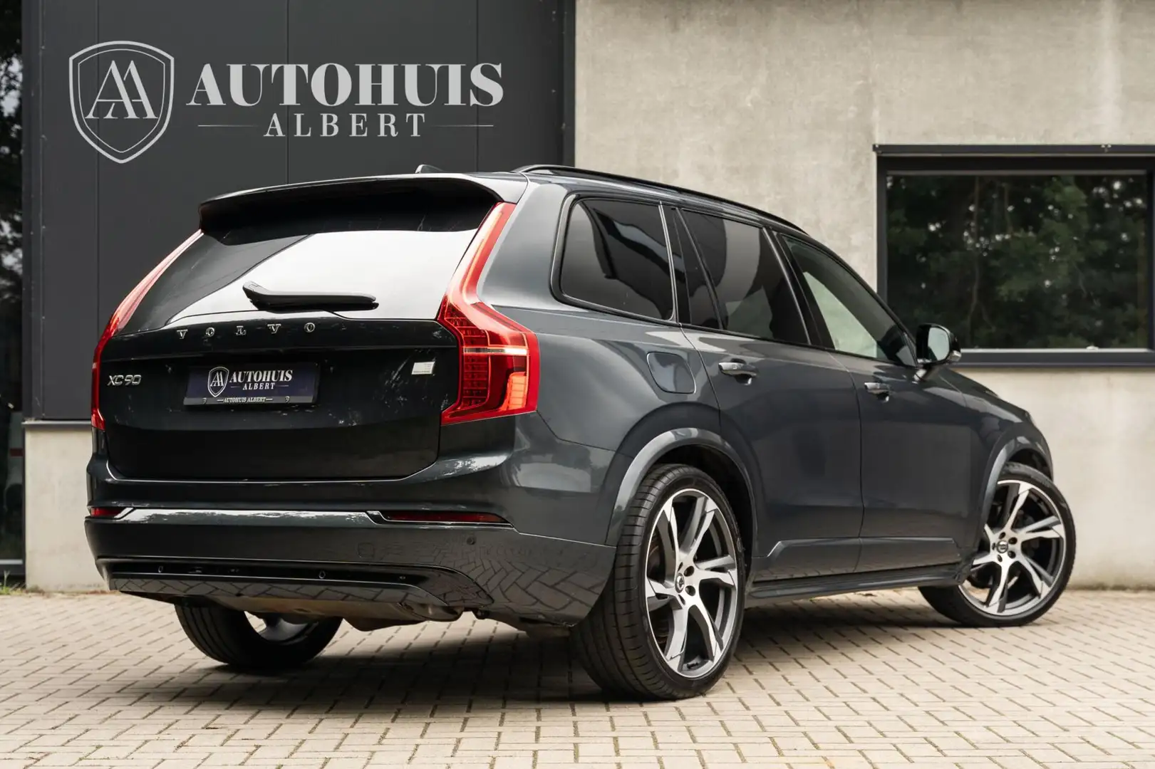Volvo XC90 2.0 T8 Recharge R-Design 360c 455 PK Long Range Gris - 2