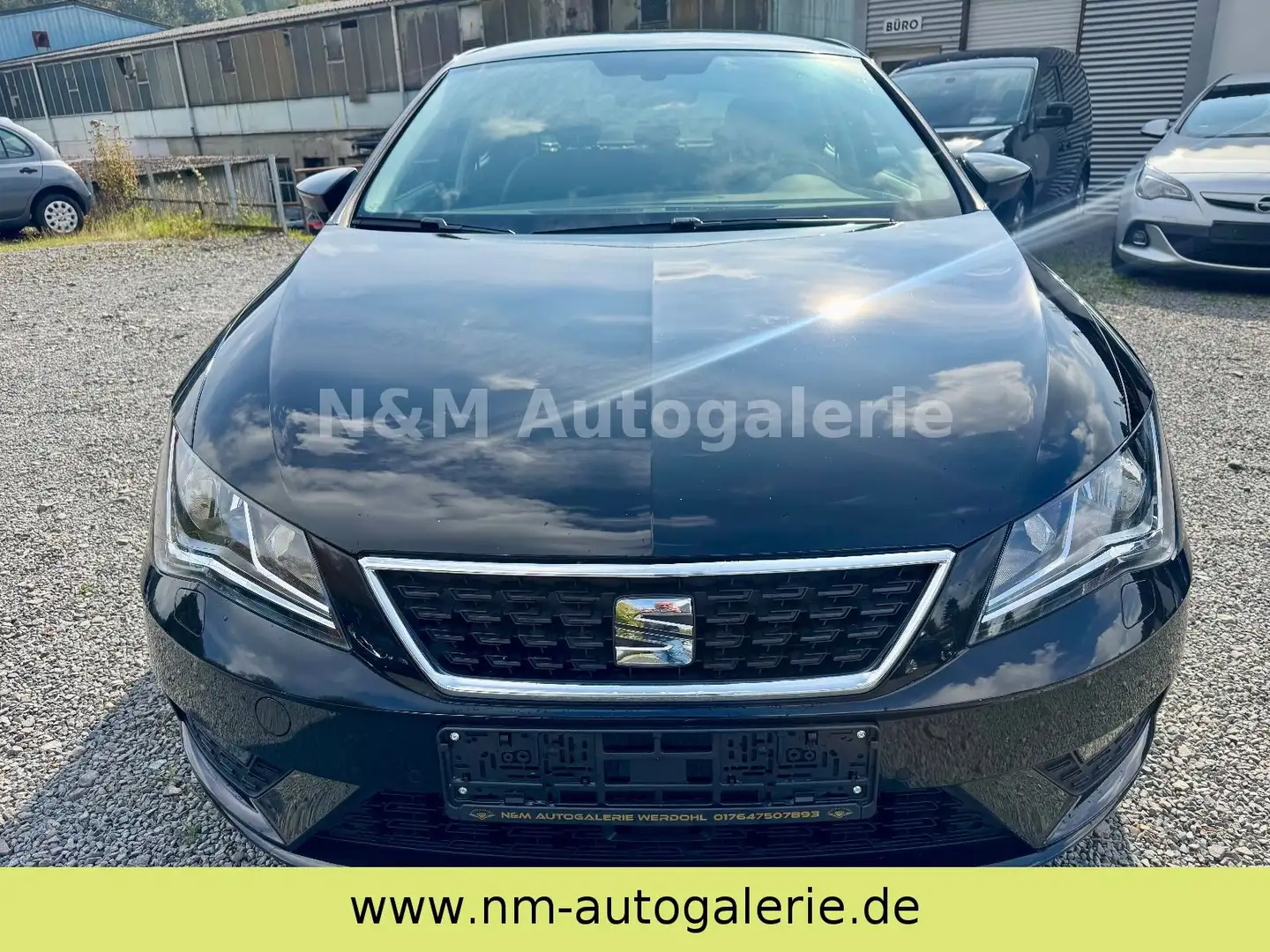 SEAT Leon Style*1.Hand*MwST*39TKM* Schwarz - 2