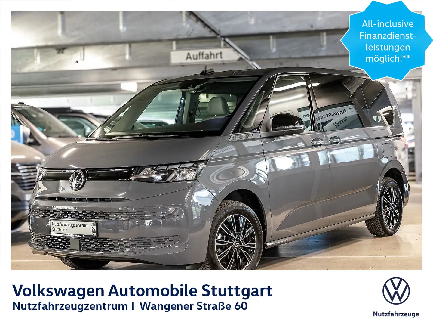 Volkswagen T7 Multivan DSG 2.0 TDI Euro 6e LED Gris - 1