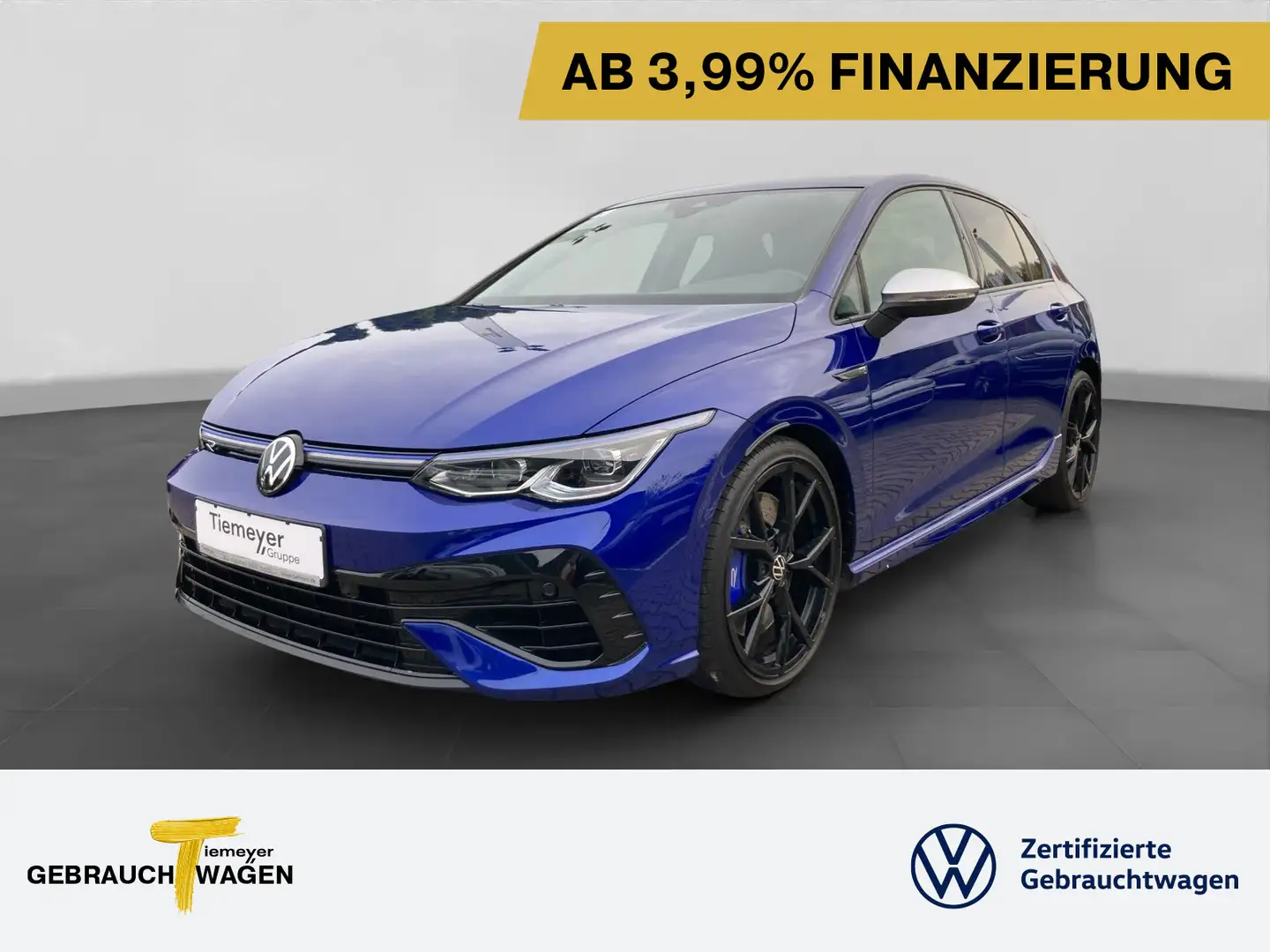 Volkswagen Golf R PERFORMANCE IQ.LIGHT H+K DCC LM19 Blau - 1