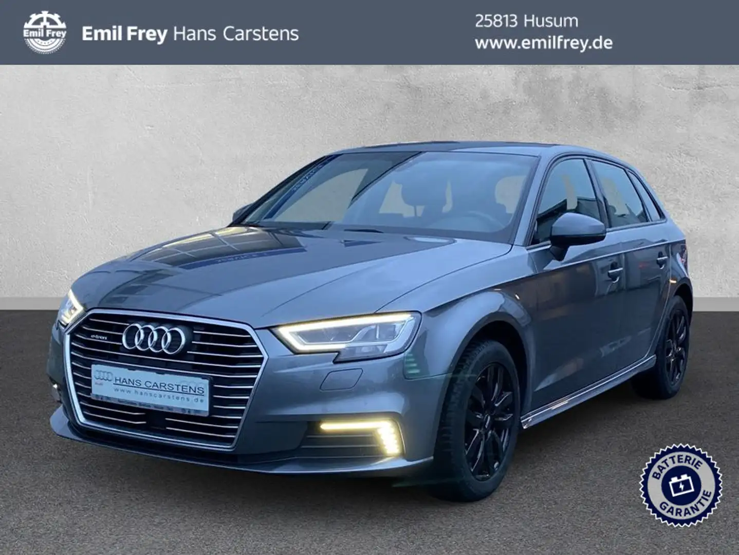 Audi A3 Sportback 40 e-tron basis Navi Tempomat Klima Grigio - 1