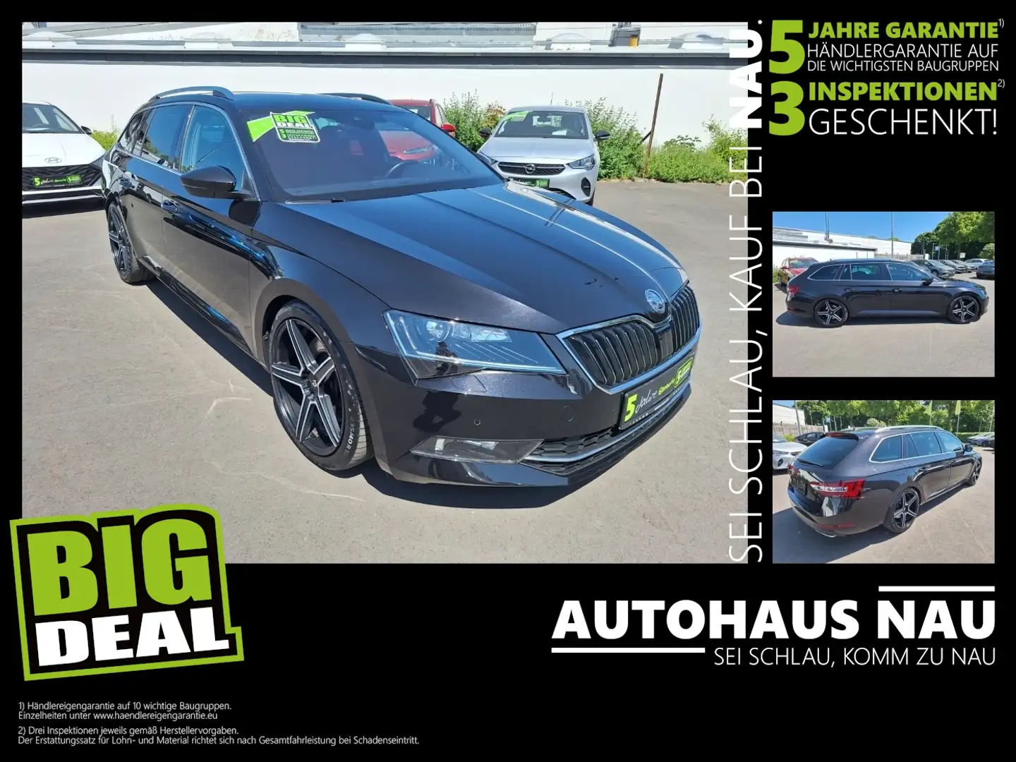 Skoda Superb Combi 2.0 TSI L&K inkl. Big Deal Negro - 1