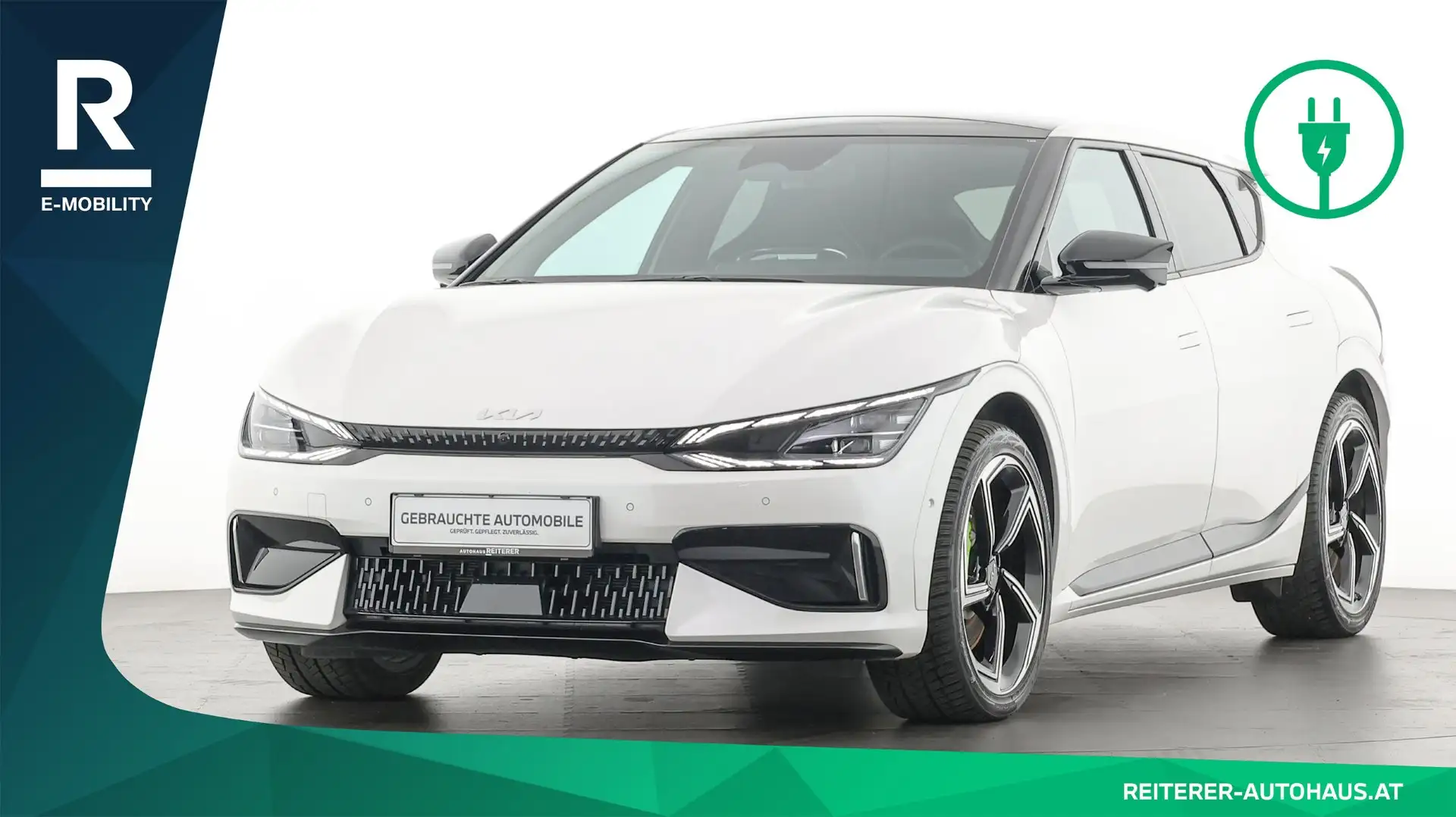 Kia EV6 AWD GT-Upgrade Weiß - 1
