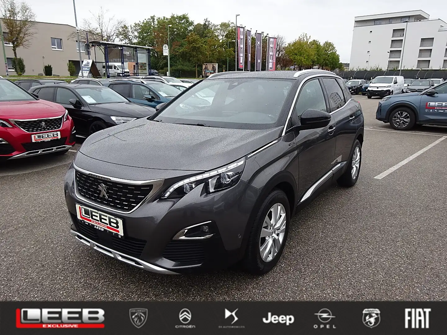 Peugeot 3008 2,0 BlueHDi 150 S&S 6-Gang GT Line Grau - 1