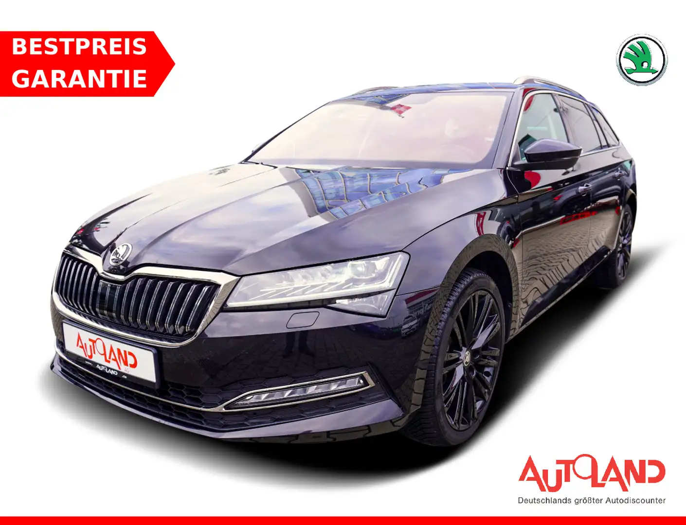 Skoda Superb Combi 2.0 TDI Style 4x4 Matrix Navi ACC Negro - 1