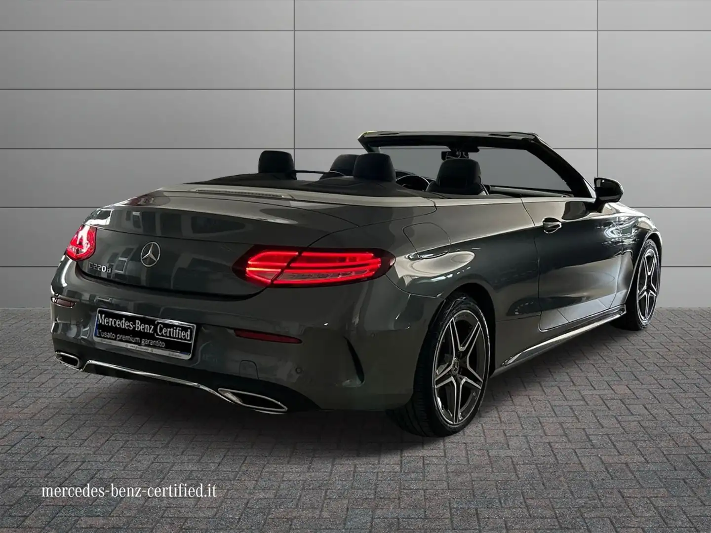 Mercedes-Benz C 220 C Cabrio 220 d Premium auto Grau - 2