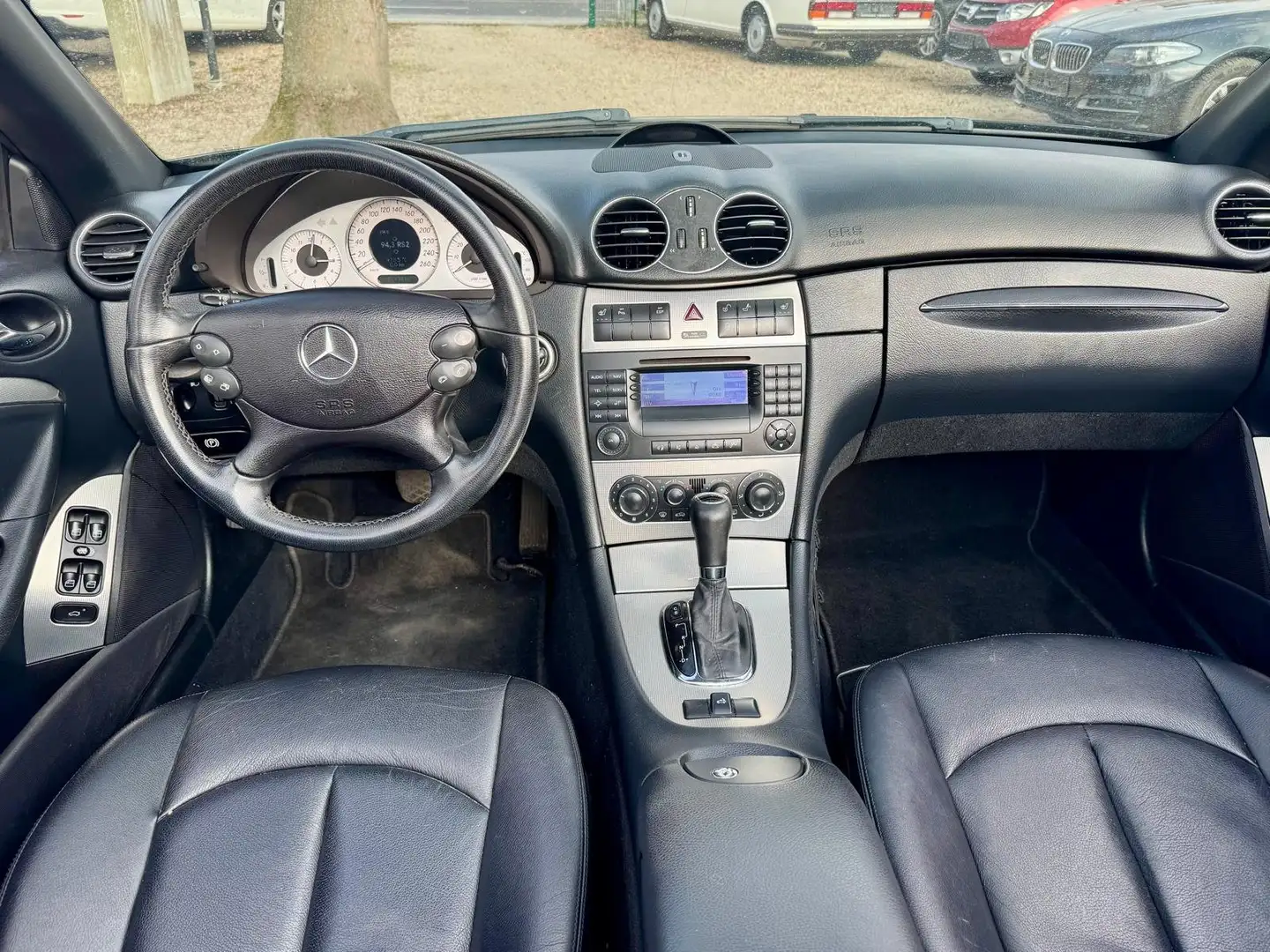 Mercedes-Benz CLK 200 CLK 200 Kompressor Navi Leder I.Hand Klima 17 Zoll Noir - 2