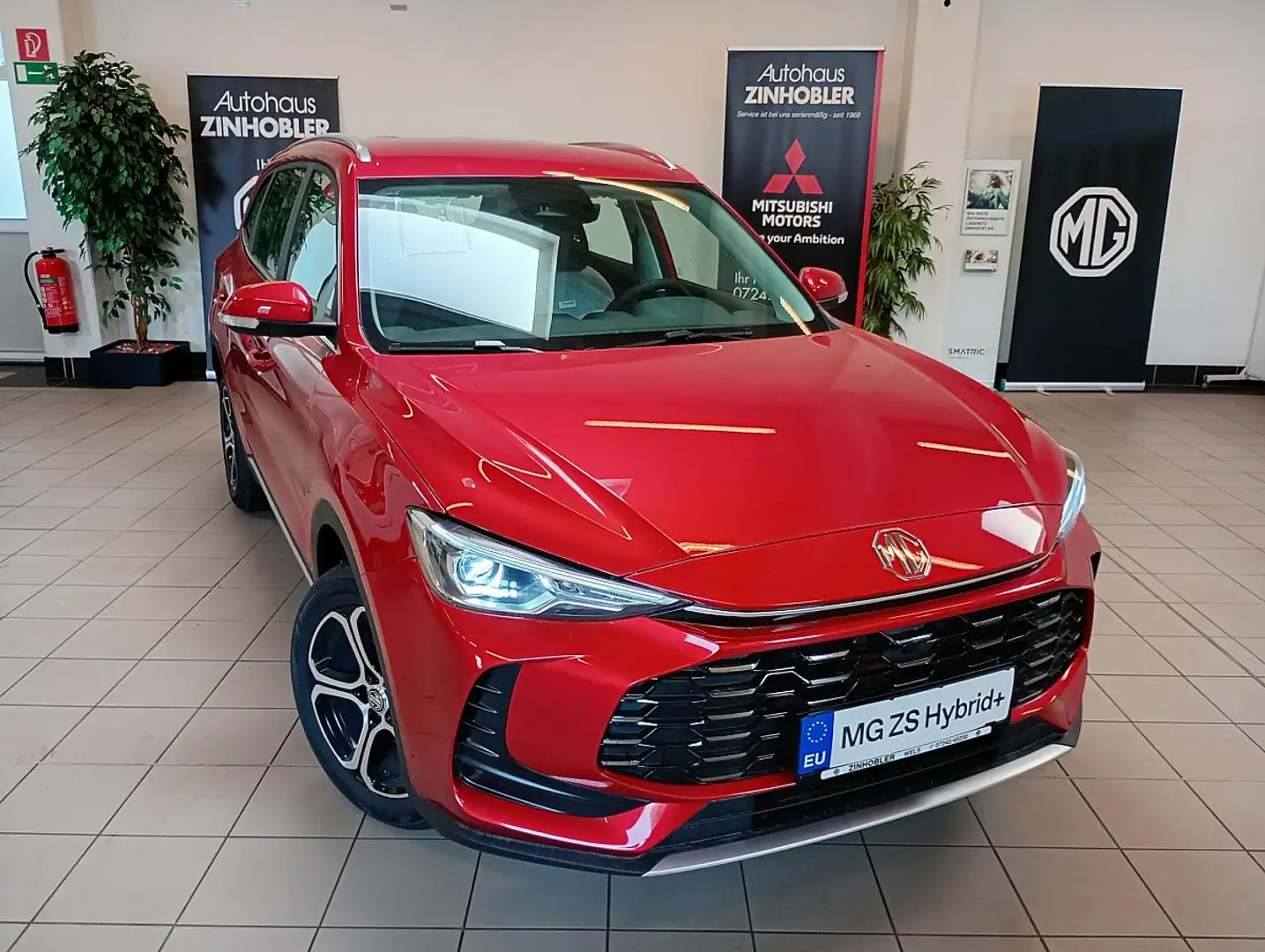 MG ZS 1.5 Hybrid+ Comfort Winterräder gratis Rouge - 2