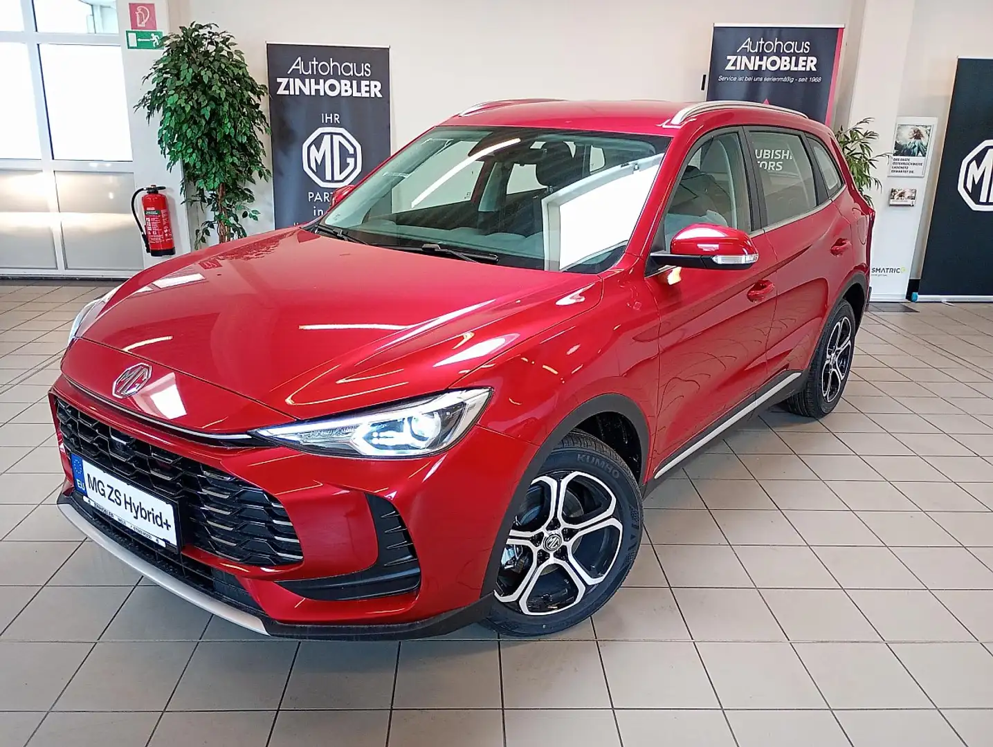 MG ZS 1.5 Hybrid+ Comfort Winterräder gratis Rouge - 1