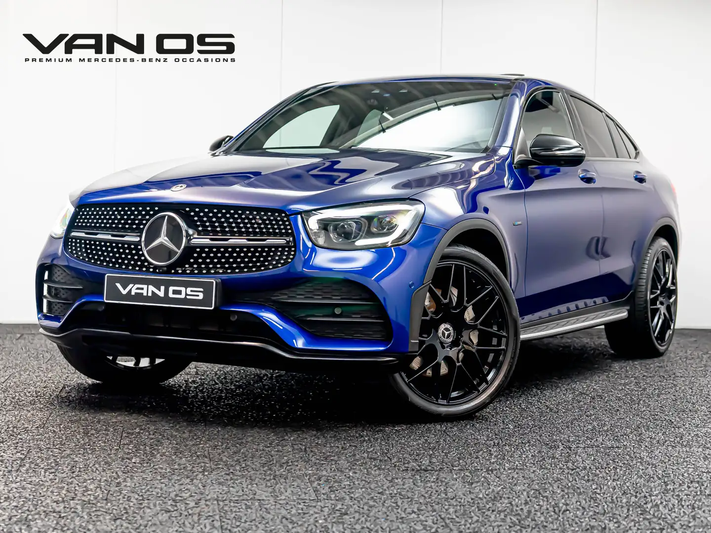 Mercedes-Benz GLC 300 Coupé GLC 300de 4MATIC | Luchtvering | DISTRONIC Blauw - 1