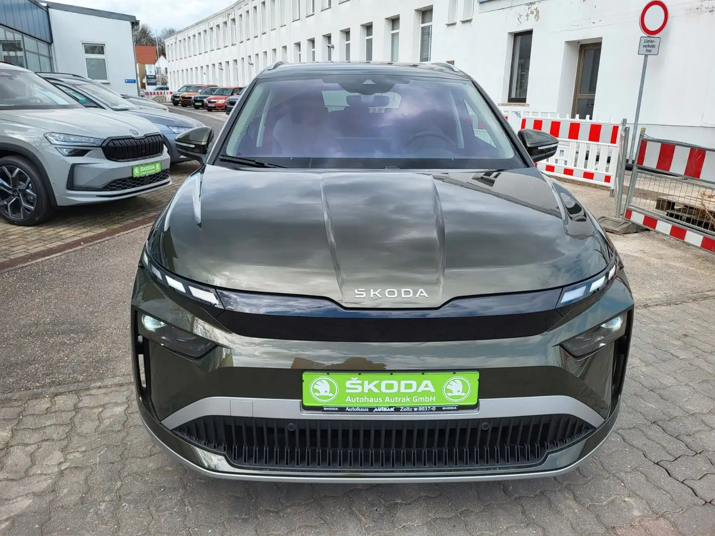 Skoda Enyaq 60 150 kW Facelift MJ 2026 NEUWAGEN Grün - 2