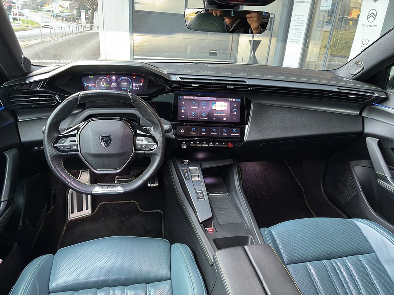 Peugeot 408 PHEV 225 e-EAT8 GT VOLLLEDER BLAU!!! GARANTIE 2... — photo 8