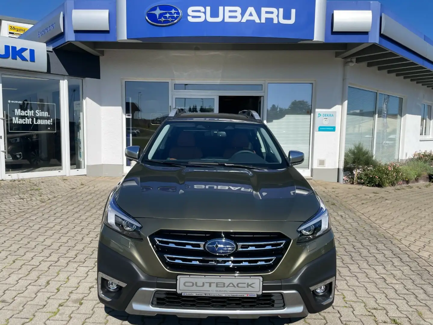 Subaru OUTBACK 2.5i*AWD*Platinum*LED*DAB+*4xSHZ*Leder Grün - 1