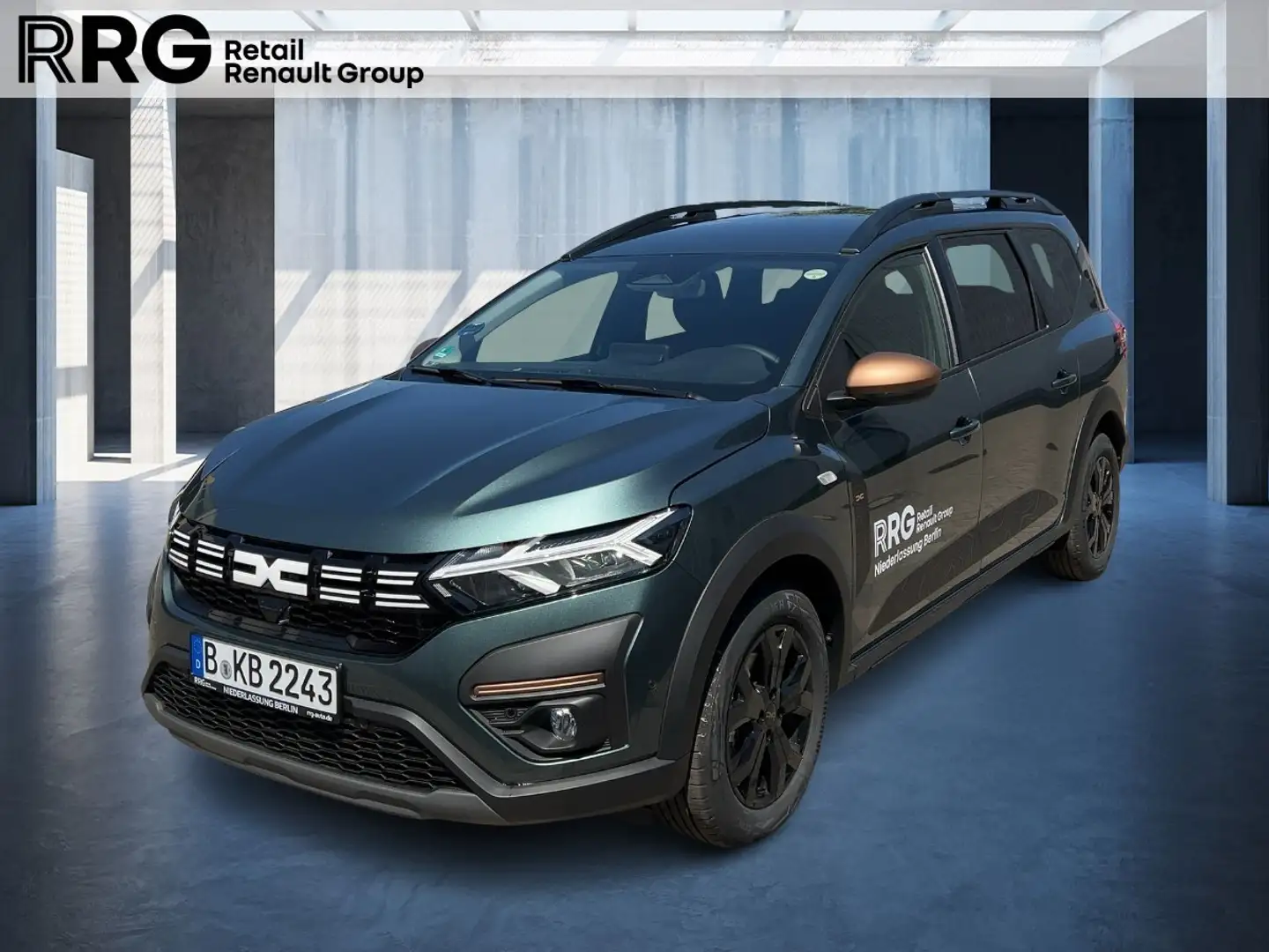 Dacia Jogger Extreme HYBRID 140 ABS Fahrerairbag ESP ZV Grün - 1