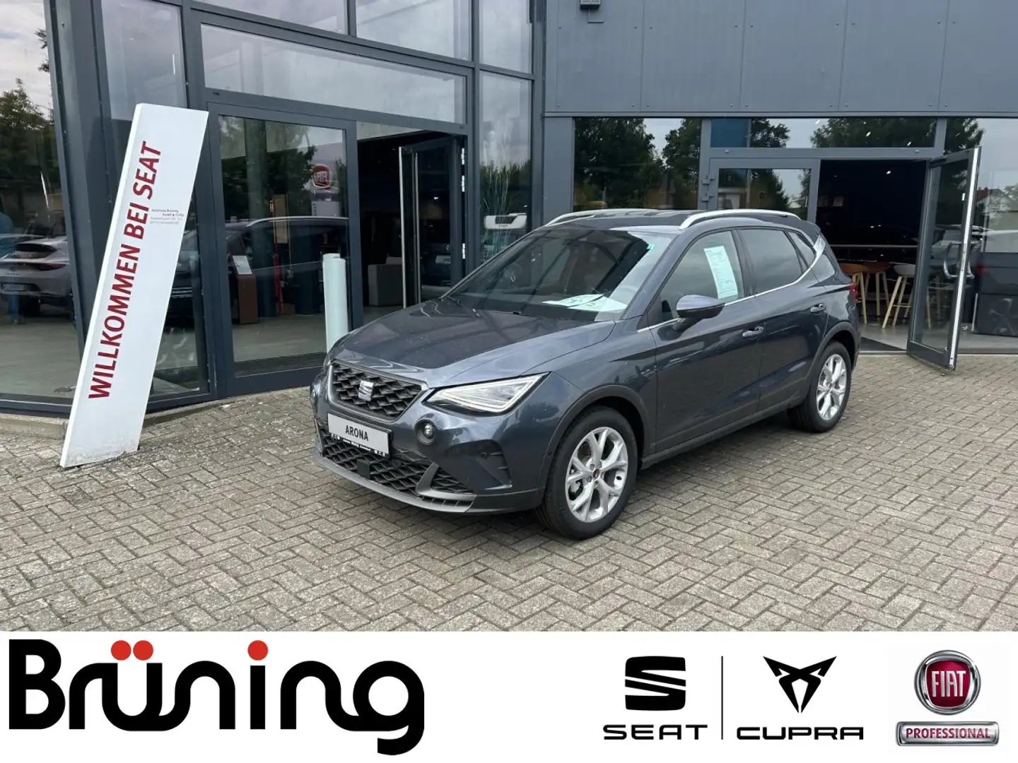 SEAT Arona FR 1.0 TSI /Einparkhilfe/ Sitzheizung Klima Navi Grau - 1
