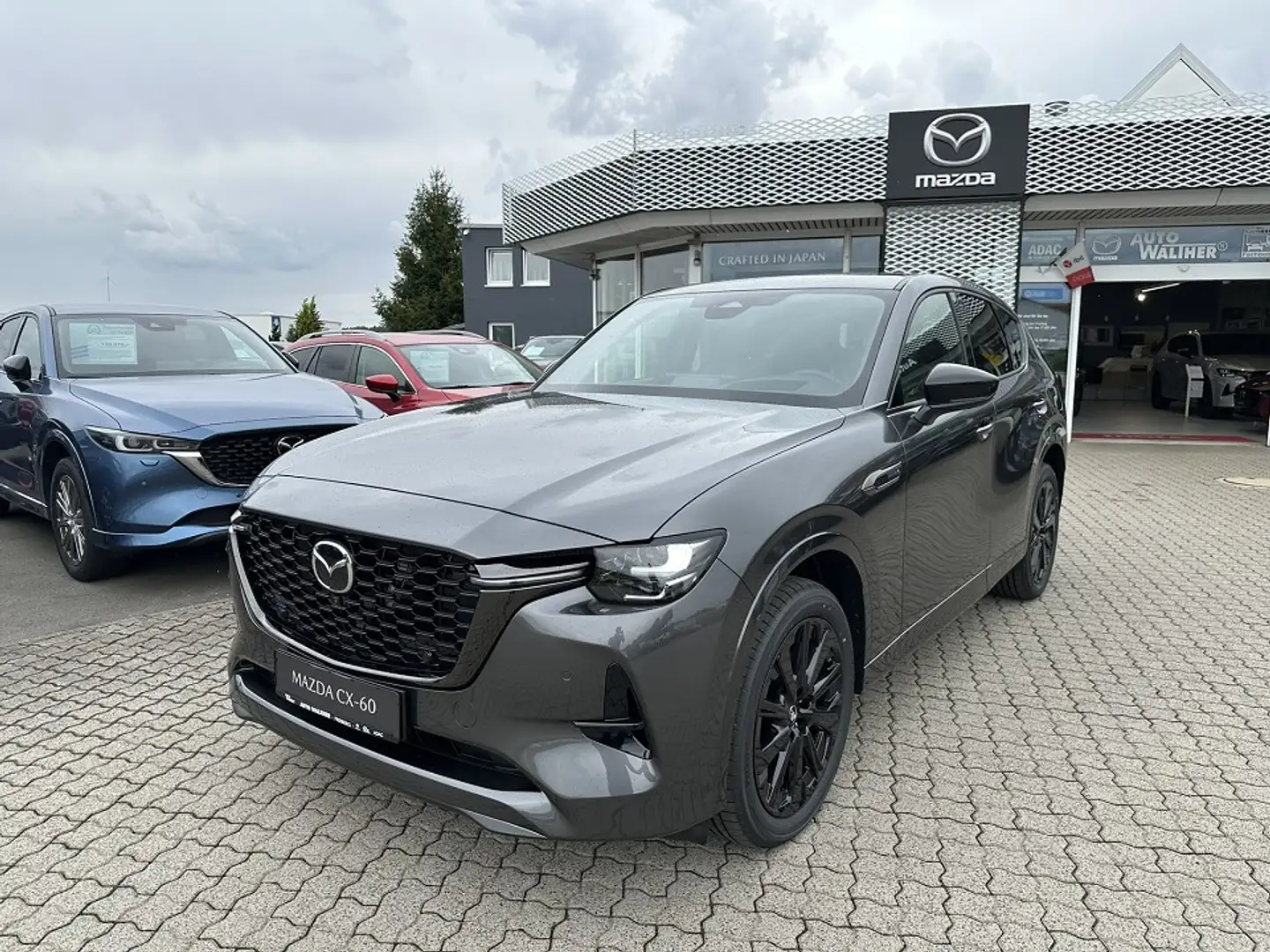Mazda CX-60 5WGN 3.3L e-SKYACTIV D 254ps 8AT AWD Homura Plus Grijs - 1
