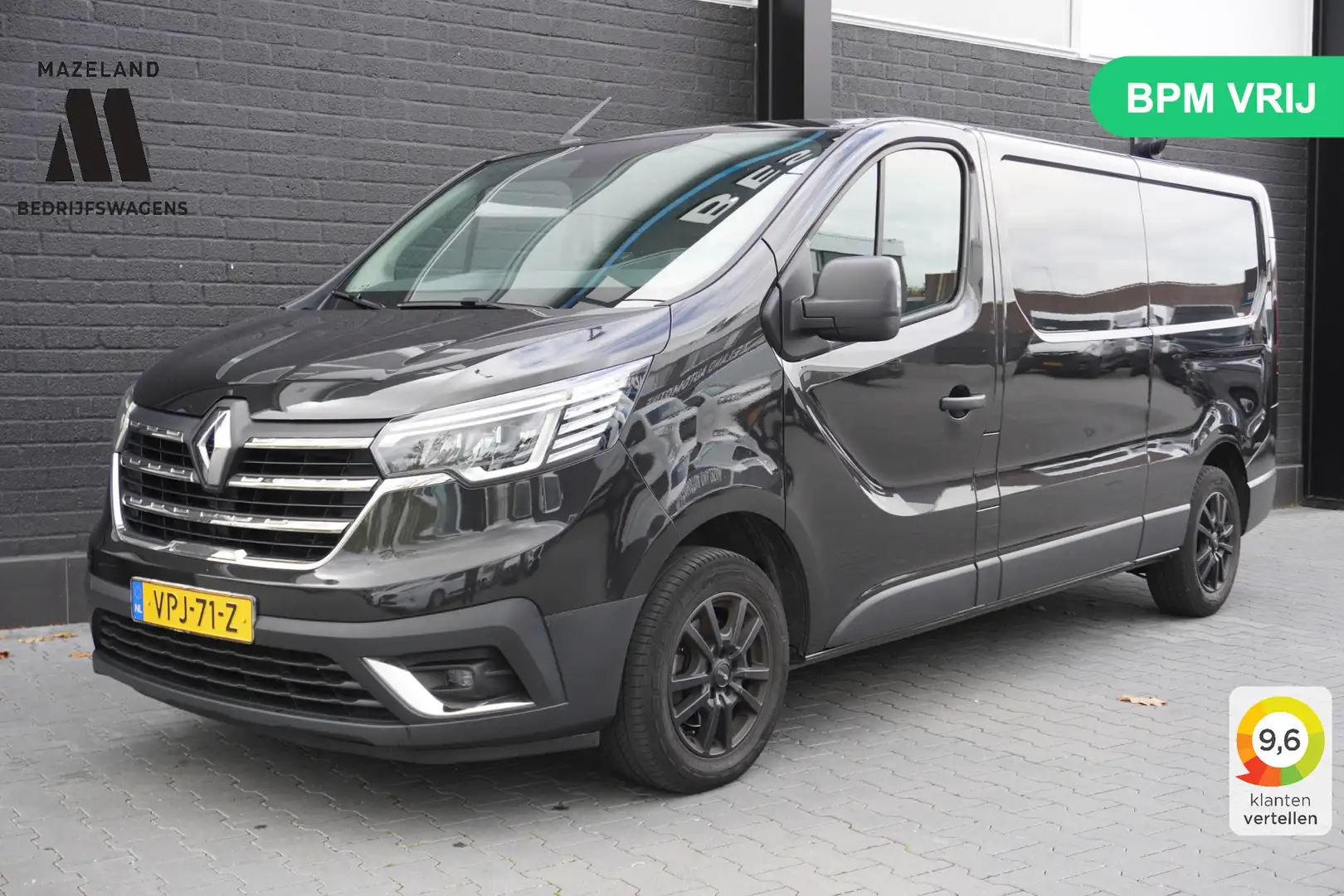 Renault Trafic 2.0 dCi L2 EURO 6 - Airco - Cruise - Carplay - €15 Zwart - 1