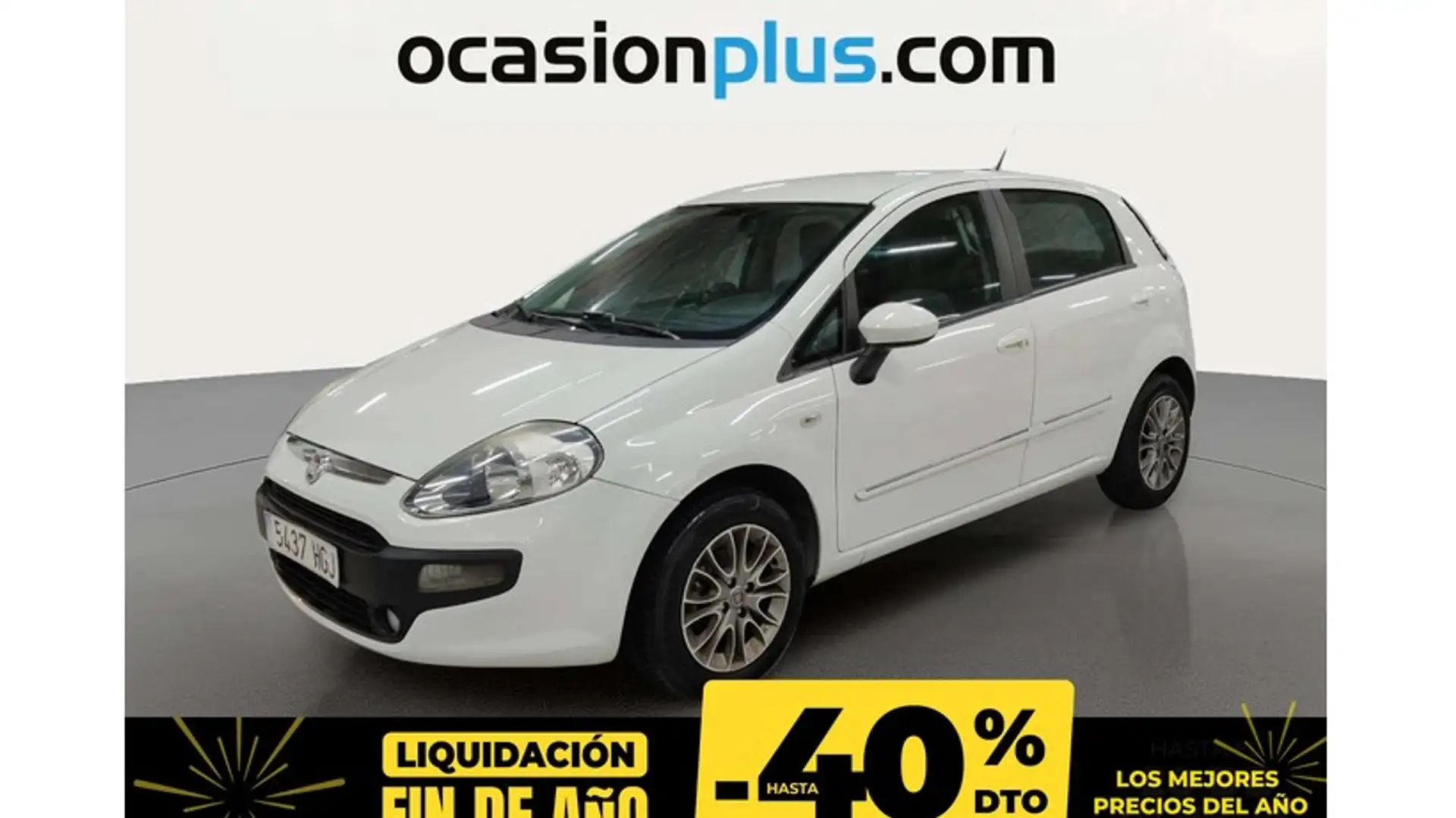 Fiat Punto Evo 1.4 Dynamic S&S Blanco - 1