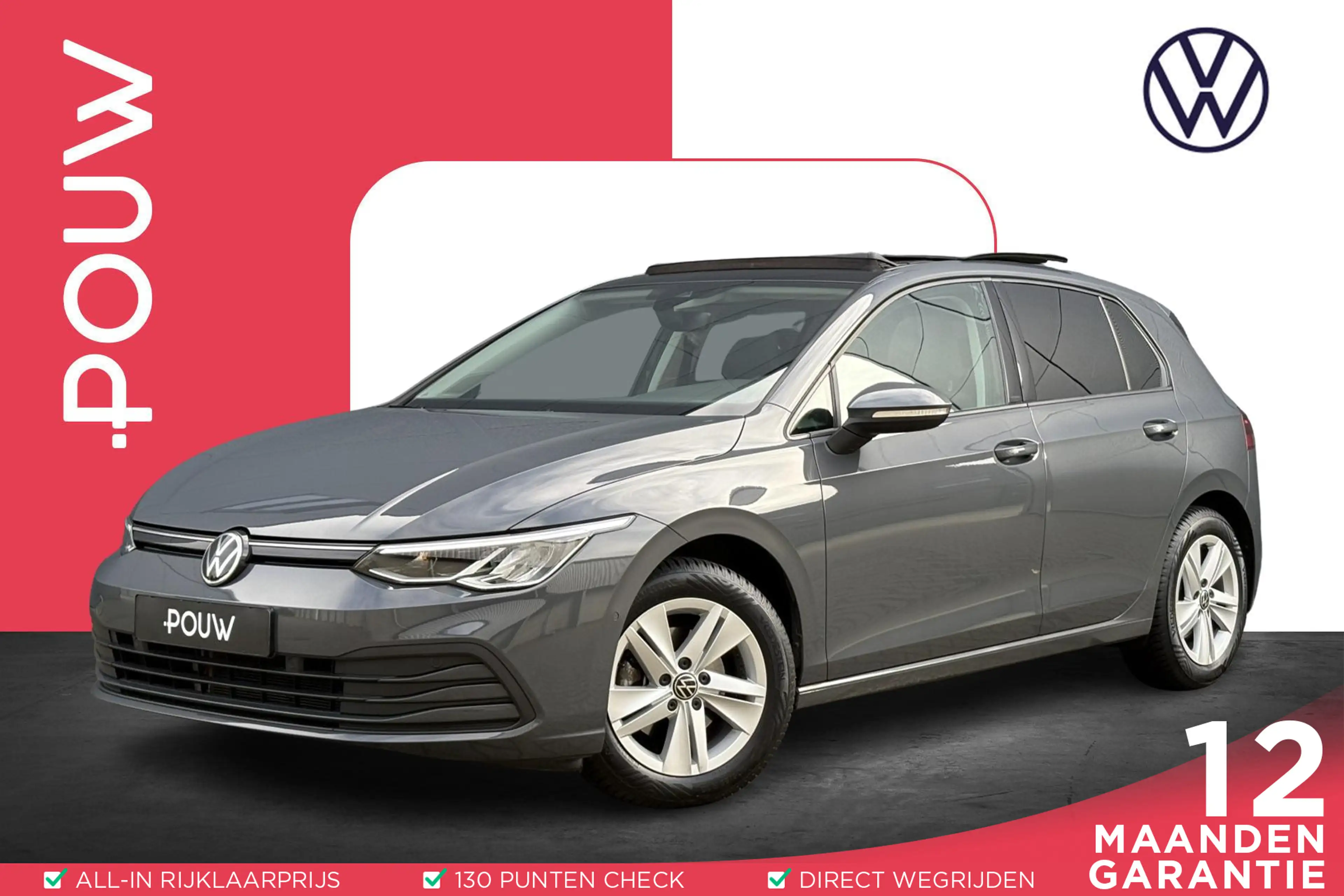 Volkswagen Golf 1.0 TSI 110pk Life | Panoramadak | Trekhaak | Came