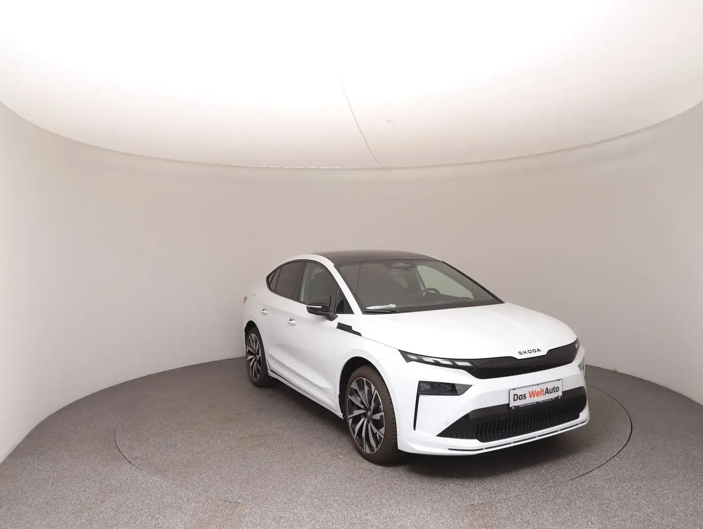 Skoda Enyaq Coupé Sportline 85 Weiß - 2