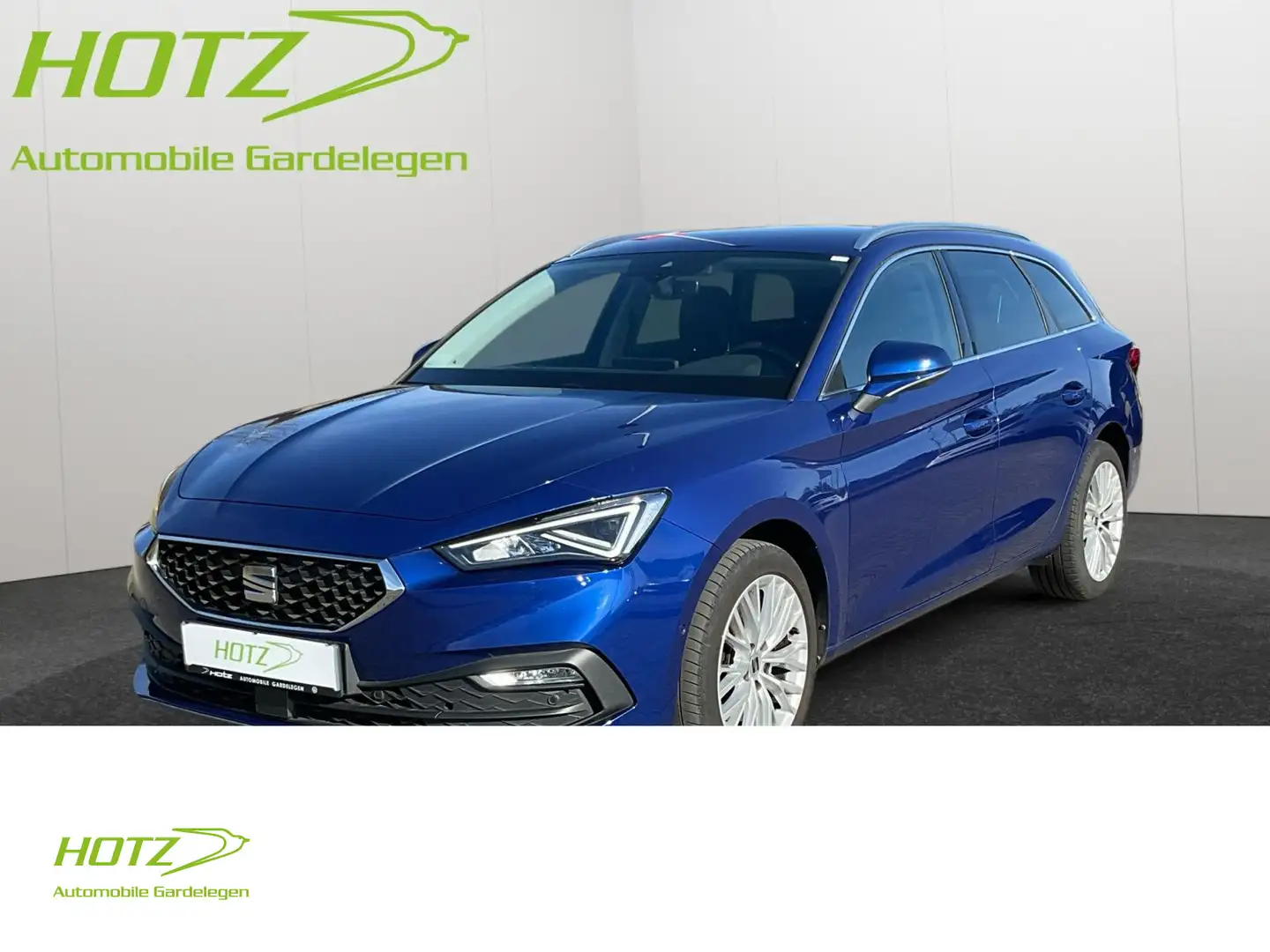 SEAT Leon Sportstourer 1.5 TSI Xcellence LED/BeatsAud Modrá - 1