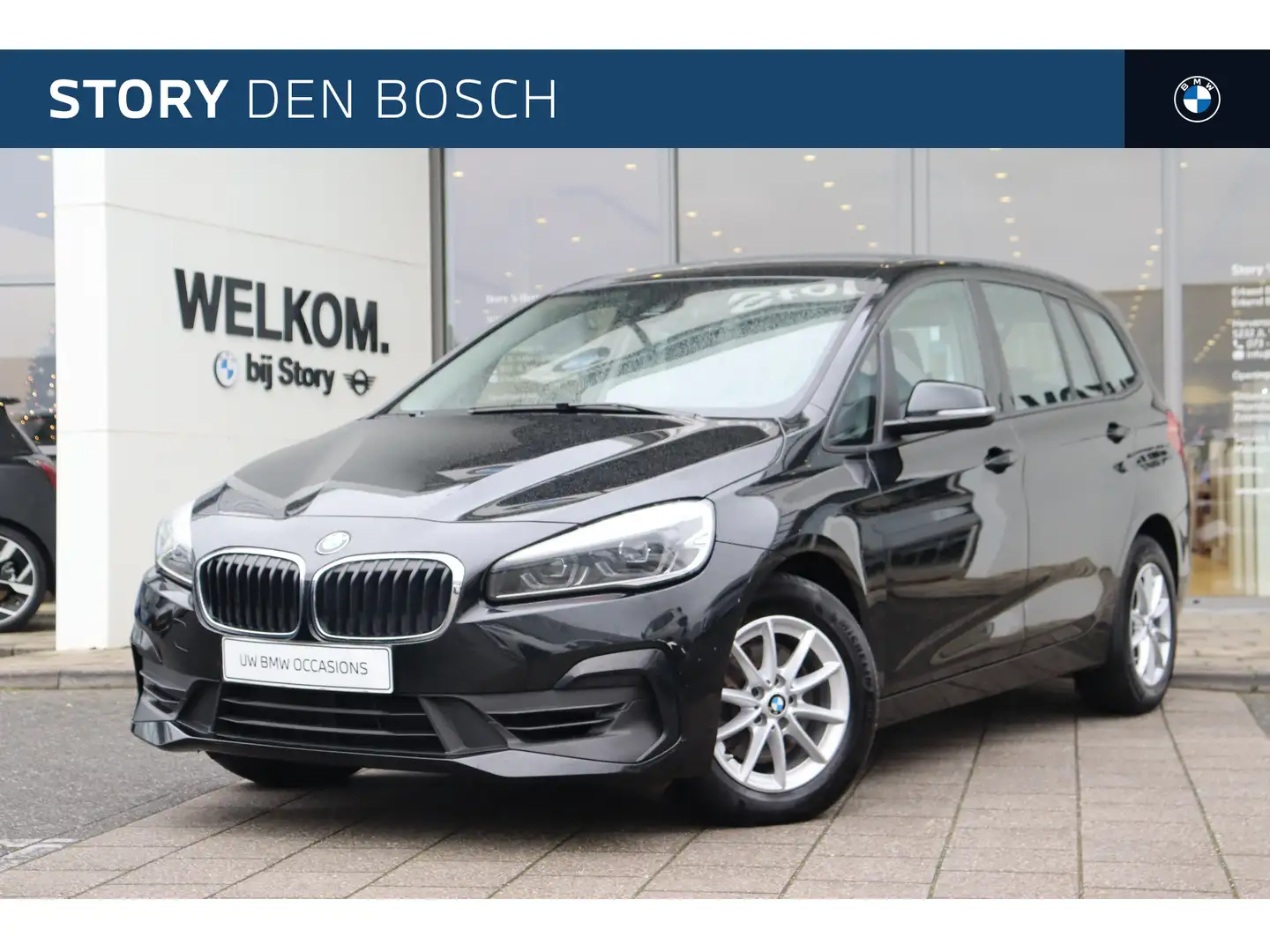 BMW 218 2 Serie Gran Tourer 218i 7p. Automaat / LED / Stoe Zwart - 1