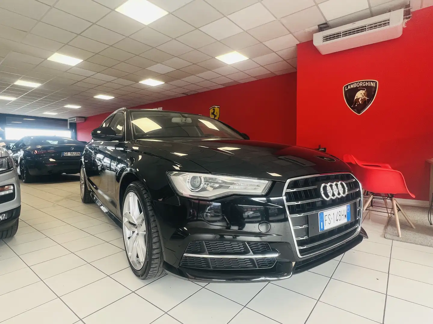 Audi A6 *S-LINE*CERCHI 19'*NAVI*DISTRIBUZIONE EFFETTUATA* Fekete - 1