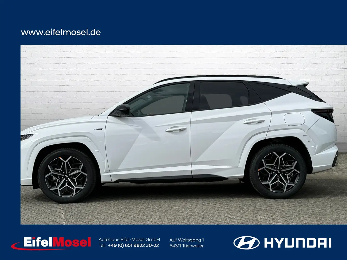 Hyundai TUCSON 2WD 1.6T-GDi DCT N-LINE Pano /Virtual/ACC White - 2