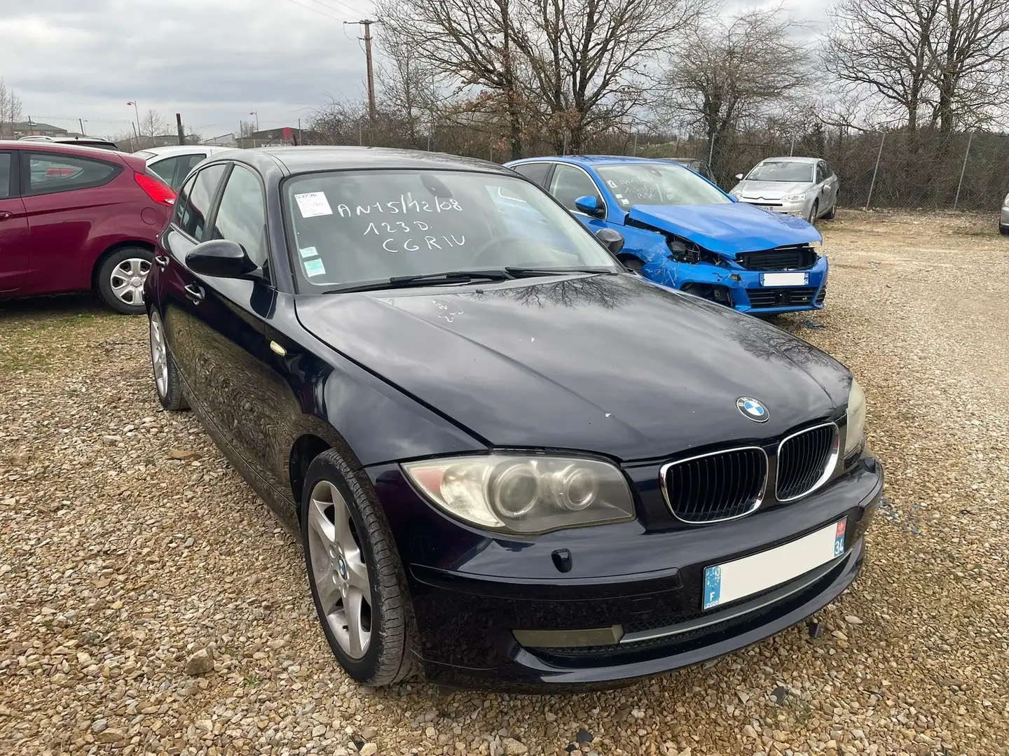 BMW 123 Série 1 123d 204 Luxe / CR916 Negro - 1