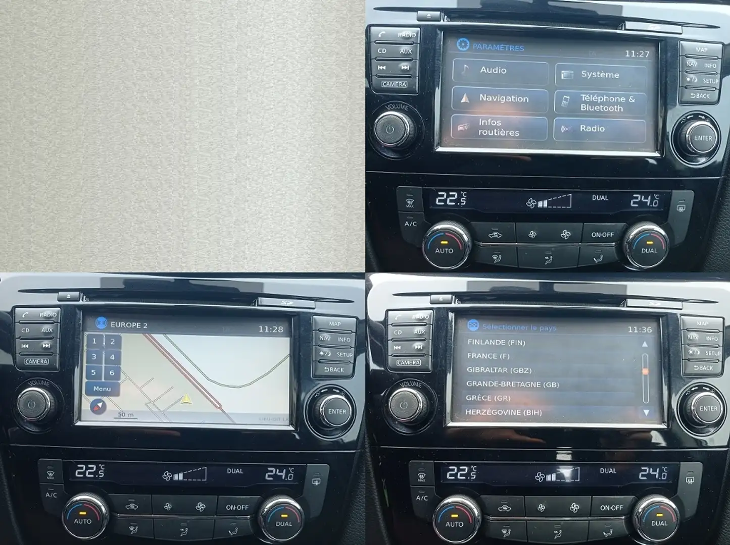 Nissan Qashqai 1.5 DCI 110CH 4X2 ACENTA CONNECT + OPTIONS Blanc - 2