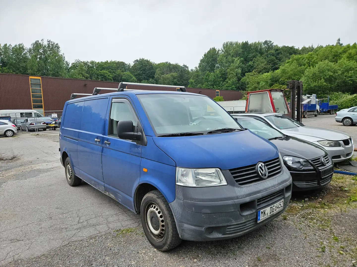 Volkswagen Transporter T5 1,9 TDI Синій - 2