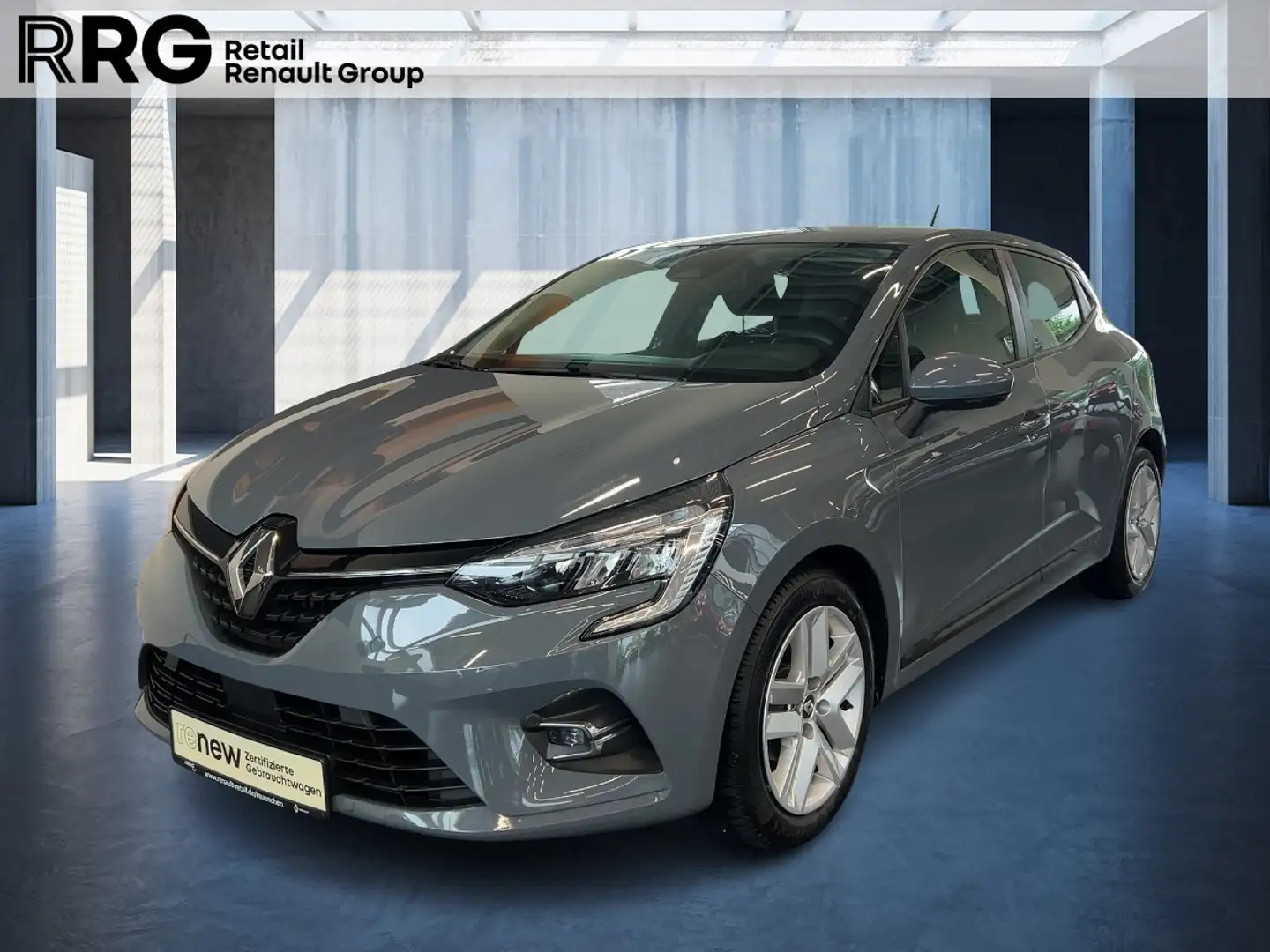 Renault Clio 1.0 TCe 90 Business Edition Gris - 1
