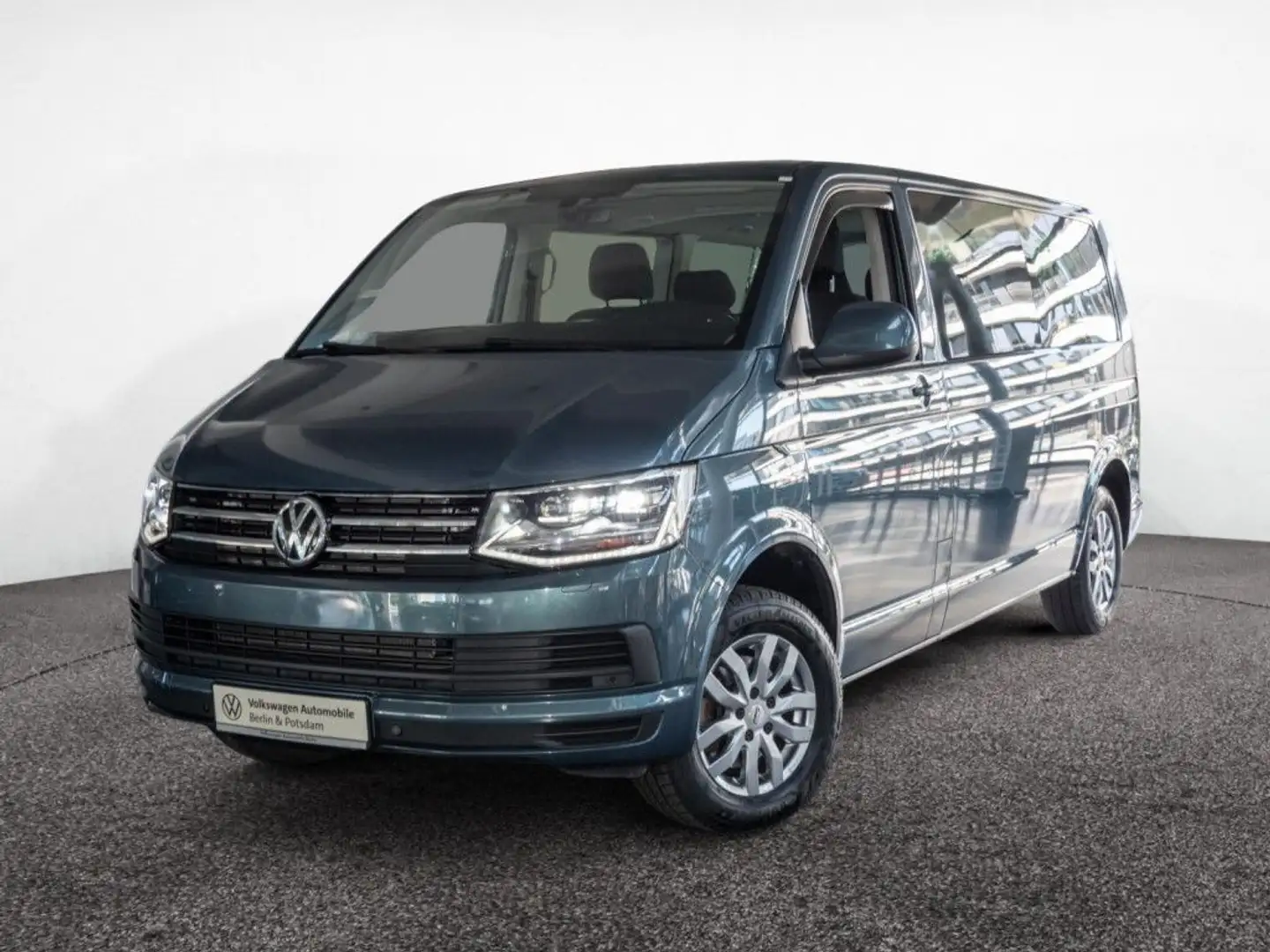 Volkswagen T6 Caravelle lang 2.0 TDI DSG LED Standhzg Navi Grün - 1