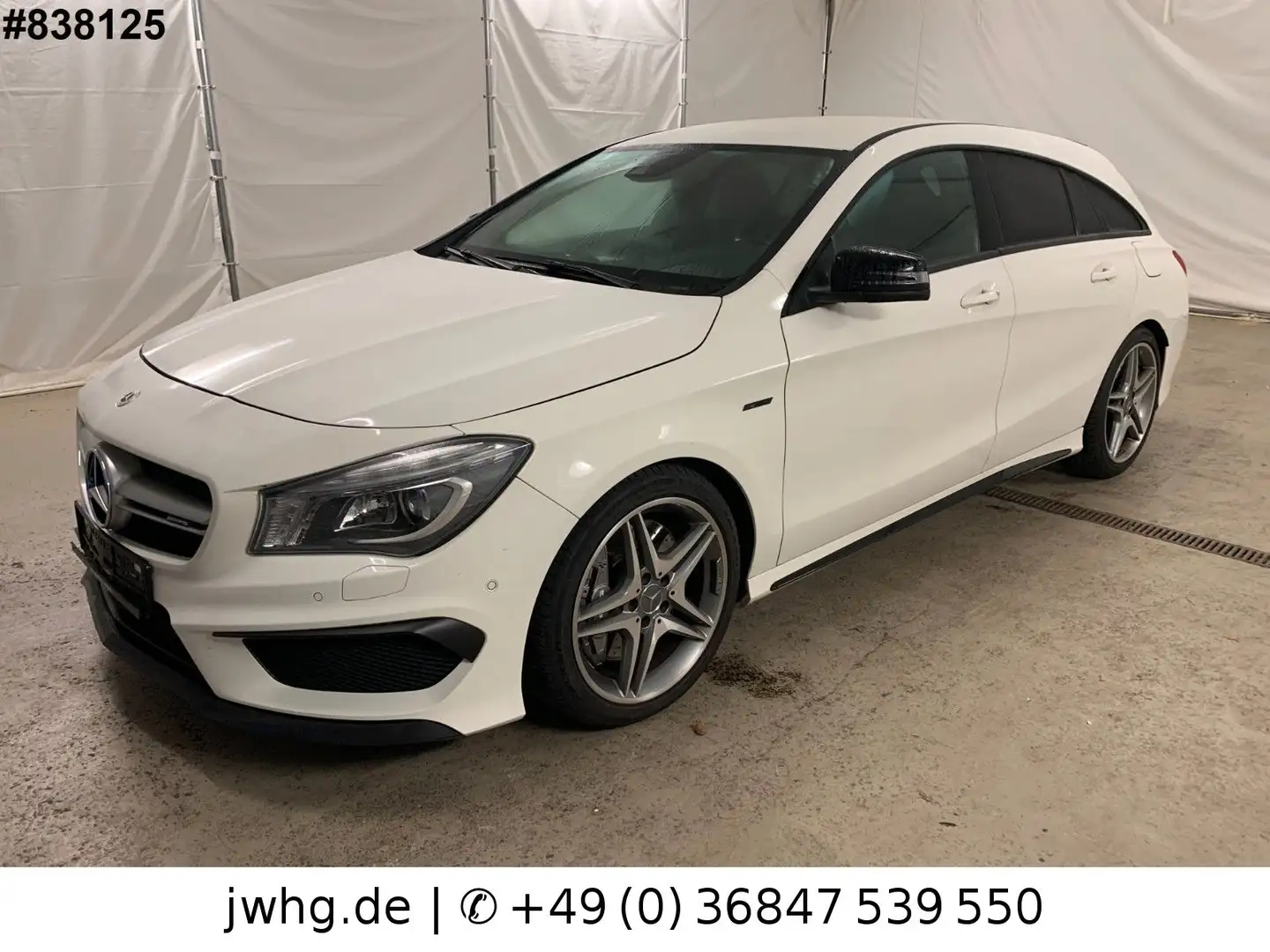 Mercedes-Benz CLA 45 AMG CLA 45 2x AMG Line 4M SB Xenon Navi Memory Night Blanc - 1